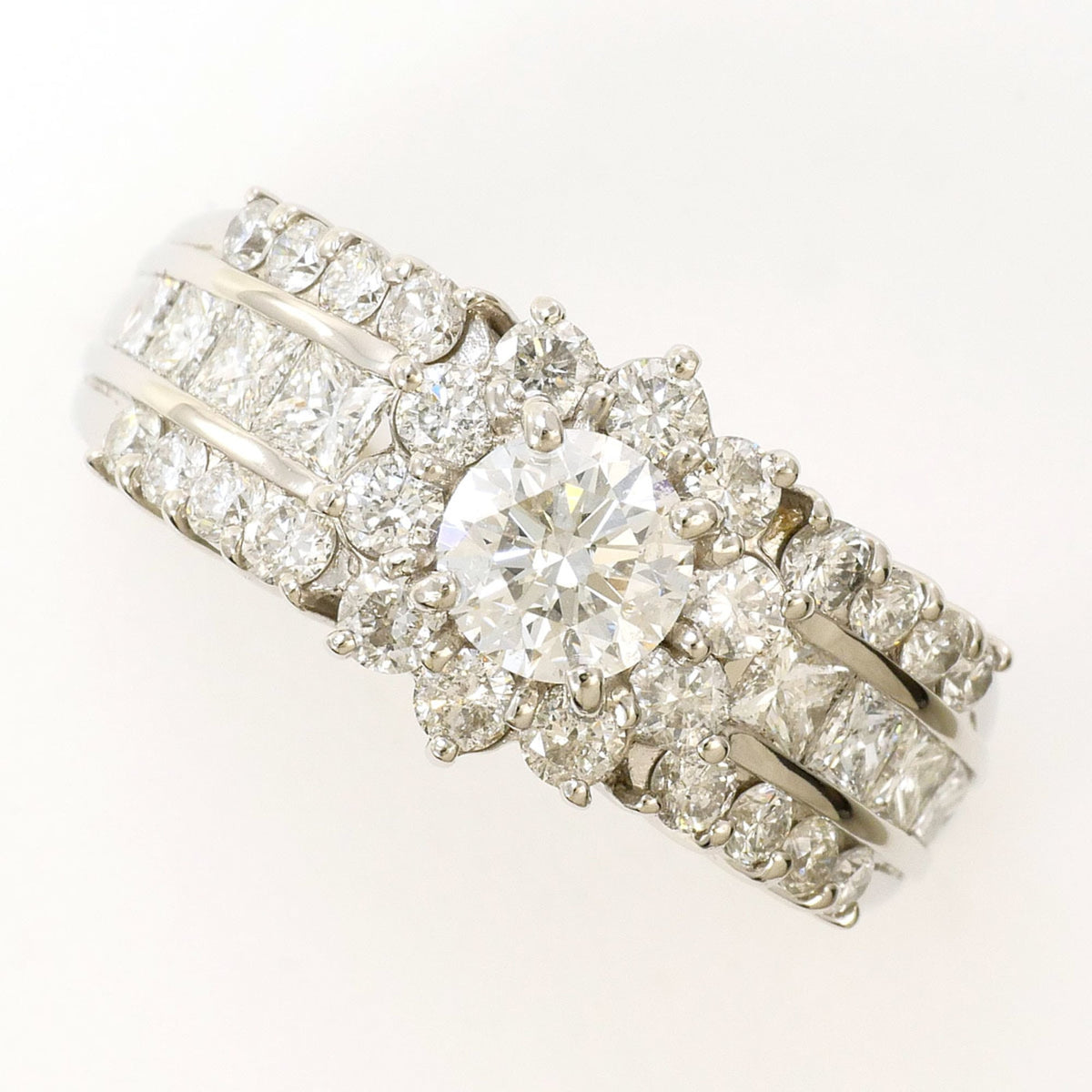 Unbranded Platinum Platinum 900 Band Ring (Pre-Owned)