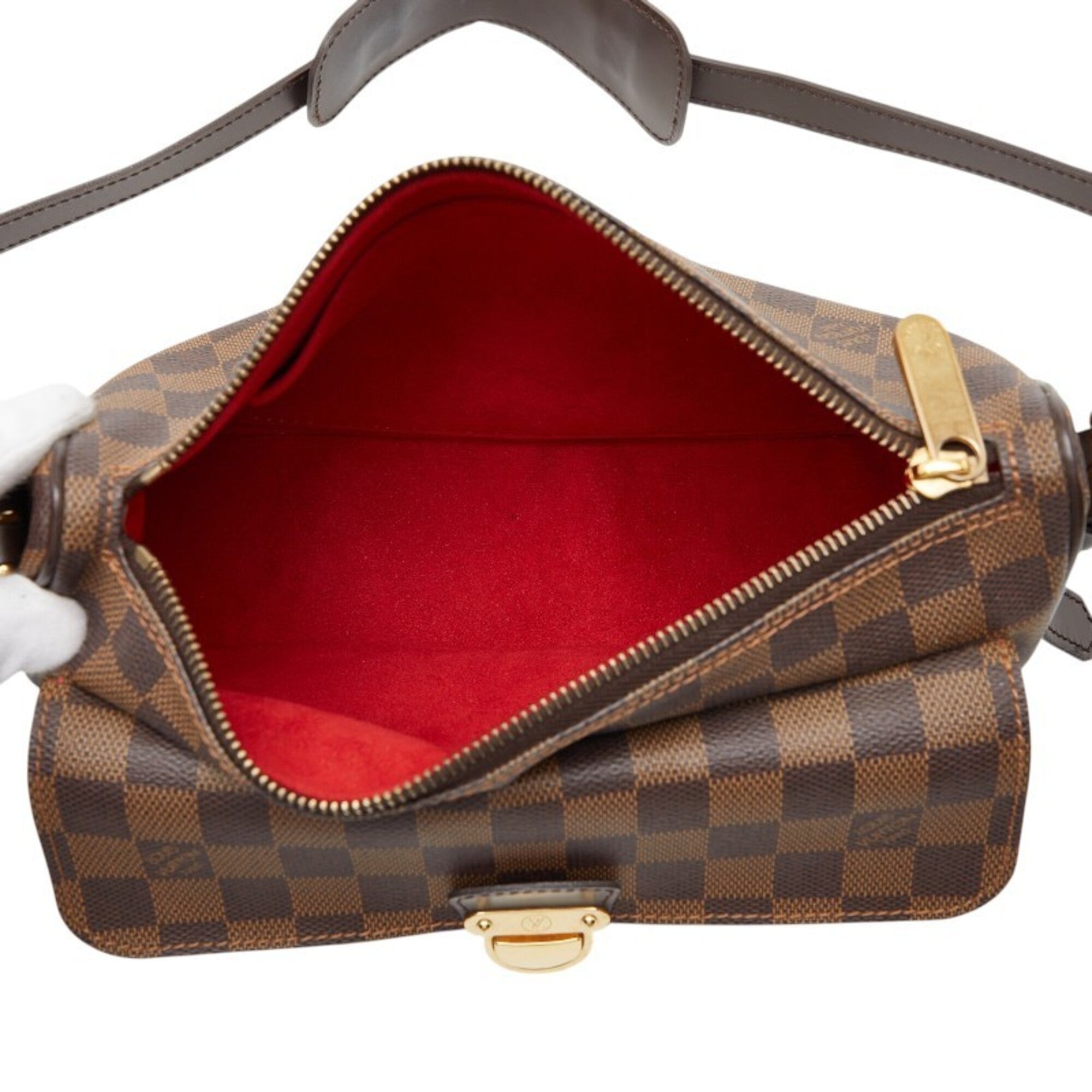 Louis Vuitton Damier Brown Pvc Leather Shoulder Bag (Pre-Owned)