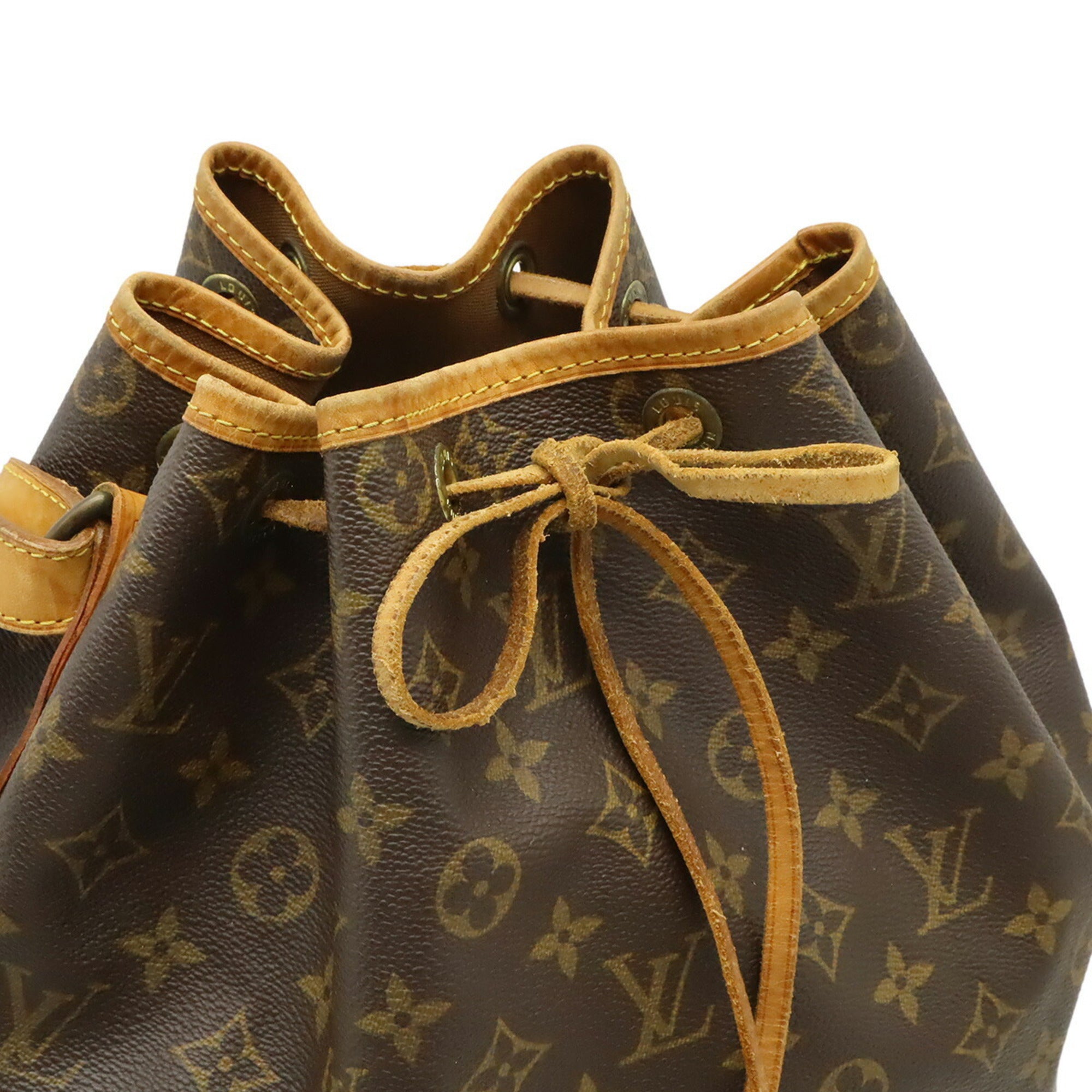 Louis Vuitton Brown Monogram Canvas Shoulder Bag (Pre-Owned)