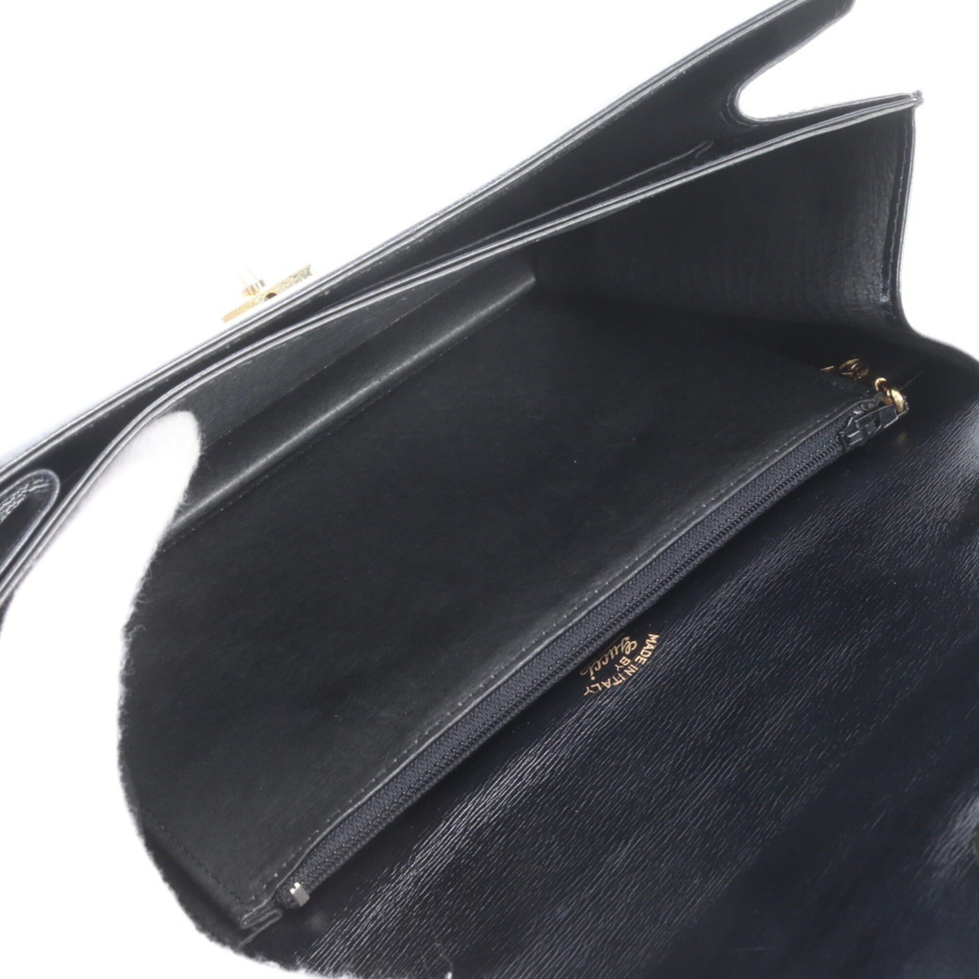 Gucci Black Leather Handbag (Pre-Owned)