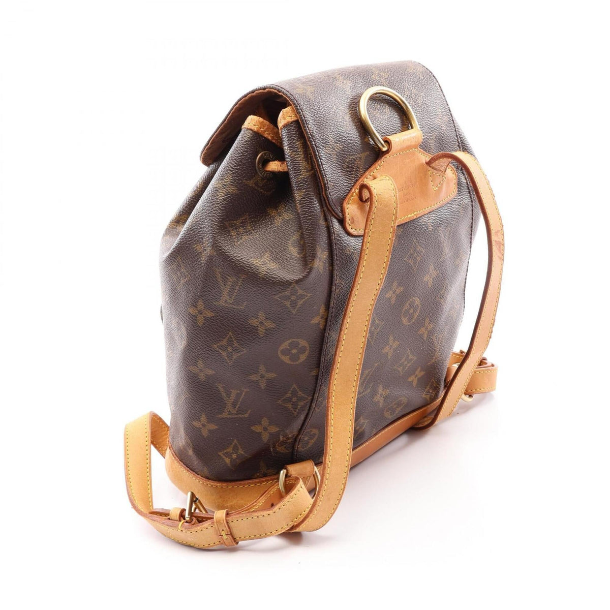 Louis Vuitton Brown Monogram Monogram Leather Backpack (Pre-Owned)