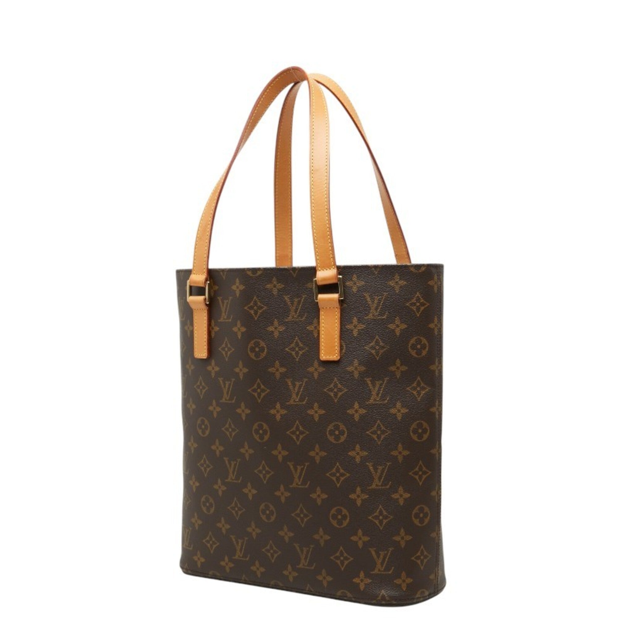 Louis Vuitton Brown Pvc Leather Tote Bag (Pre-Owned)