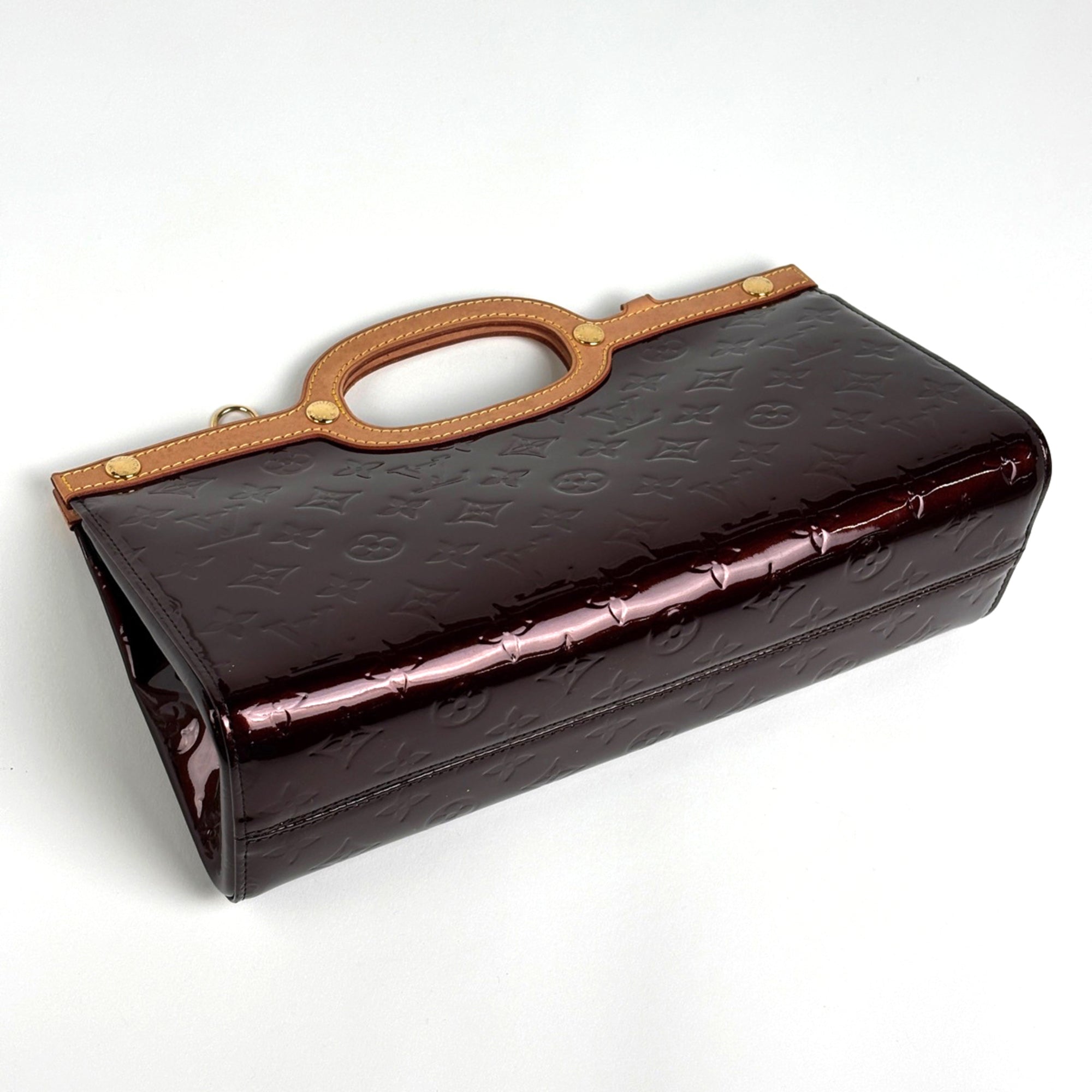 Louis Vuitton Amarante Monogram Vernis Handbag Shoulder Bag (Pre-Owned)