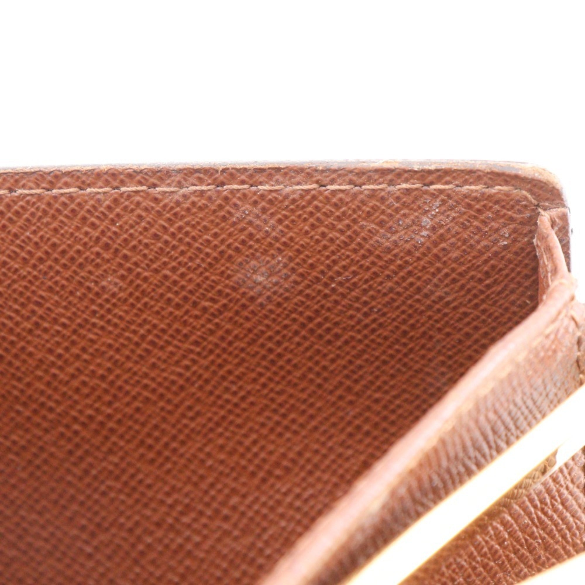 Louis Vuitton Brown Monogram Canvas Wallet (Bi-Fold) (Pre-Owned)