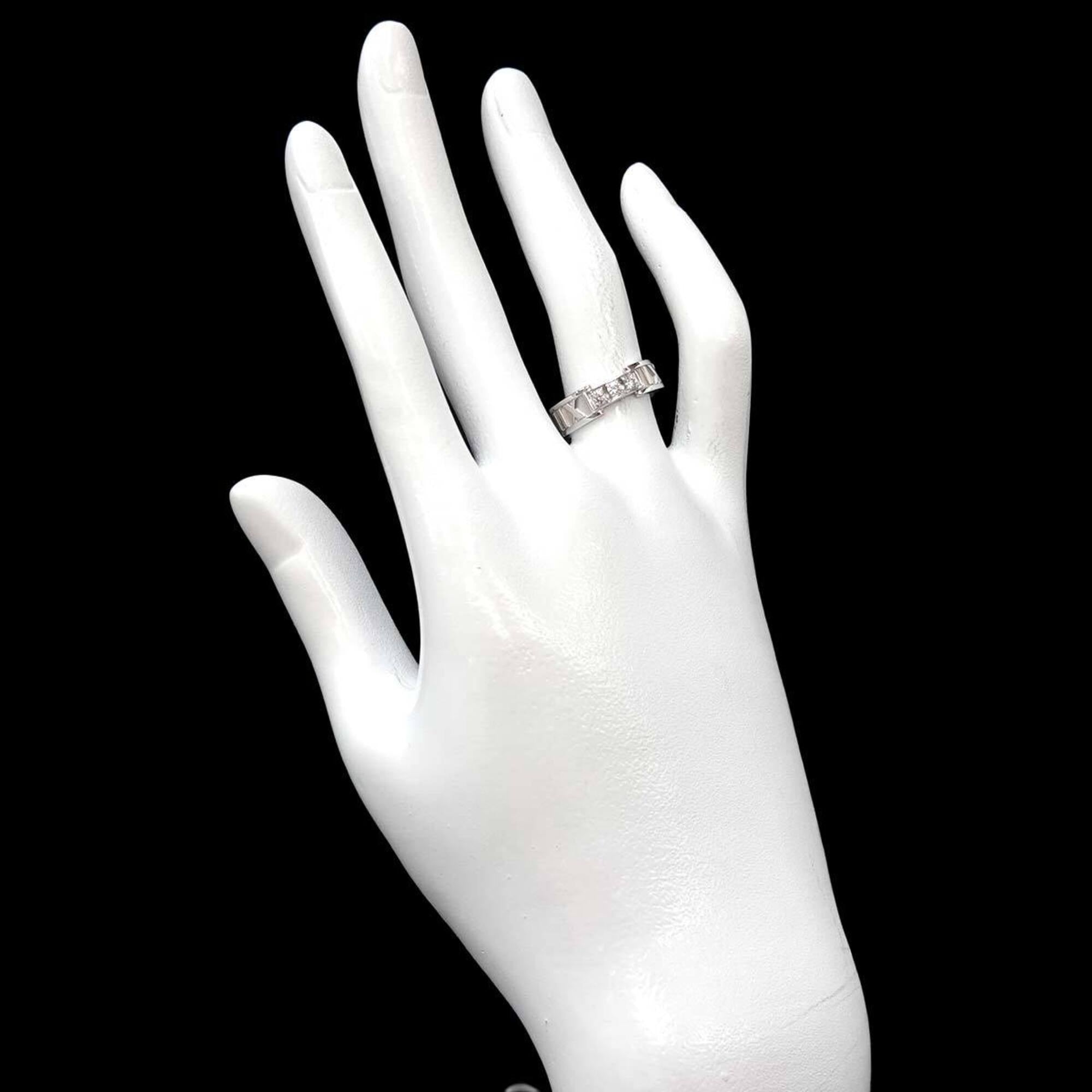 Tiffany White Gold (18K) Band Ring (Pre-Owned)