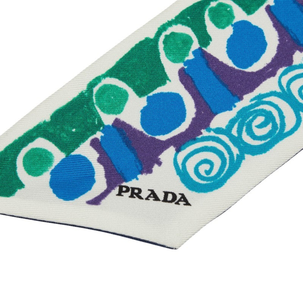 Prada Blue Green Silk (Pre-Owned)