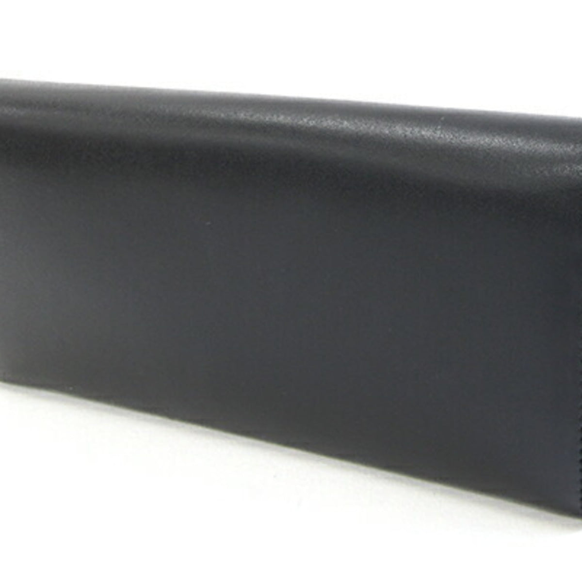 Fendi Black Leather Long Wallet (Bi-Fold) (Pre-Owned)