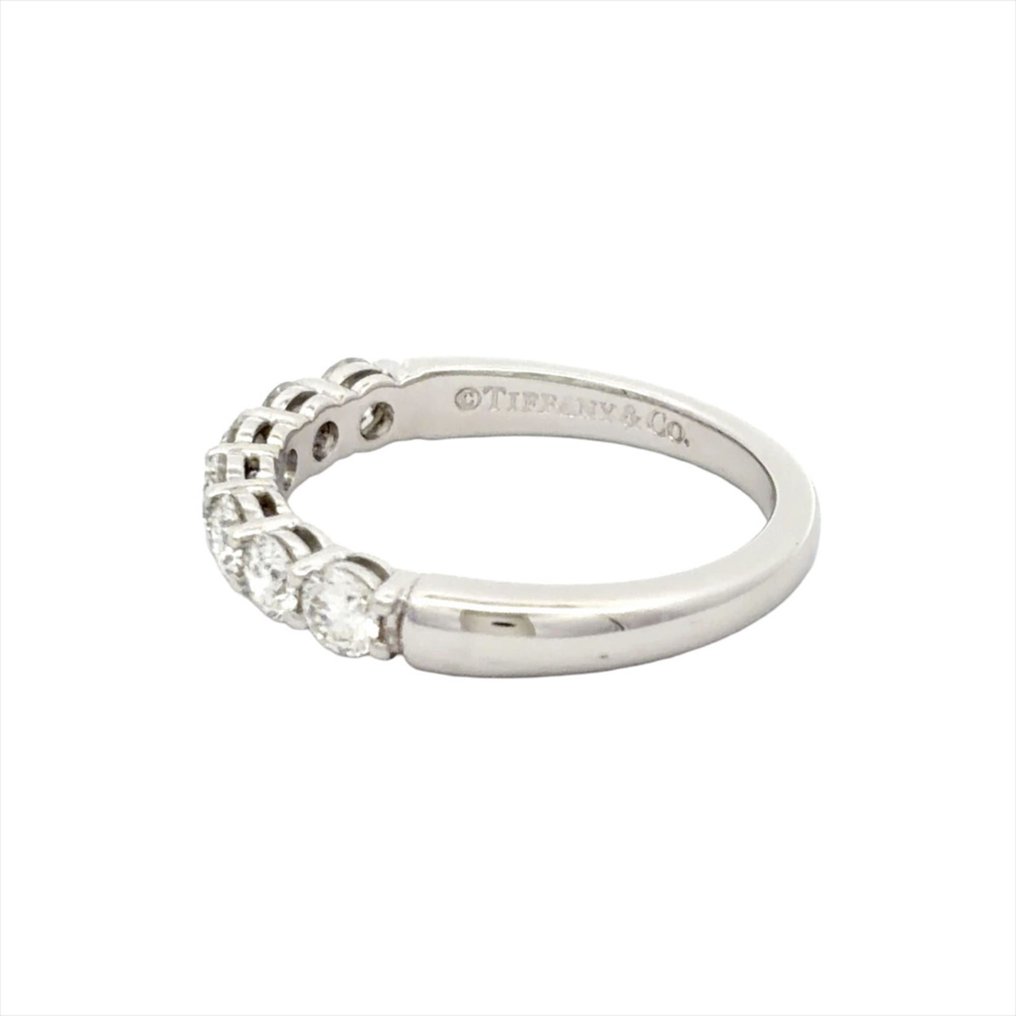 Tiffany Platinum 950 Band Ring (Pre-Owned)