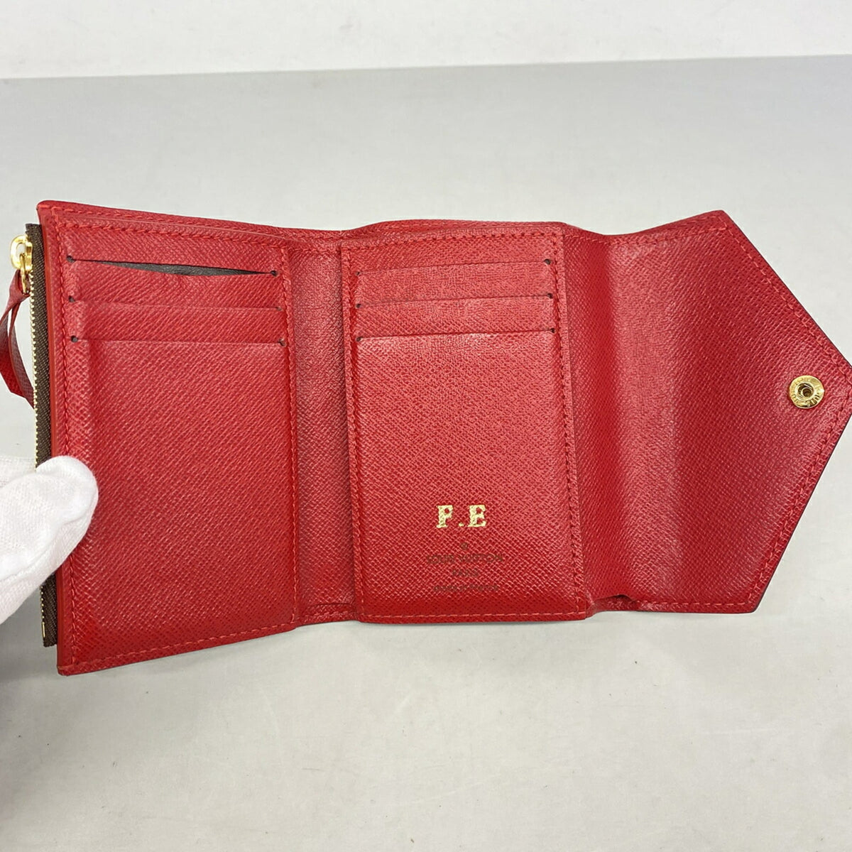 Louis Vuitton Ebene Wallet (Tri-Fold) (Pre-Owned)