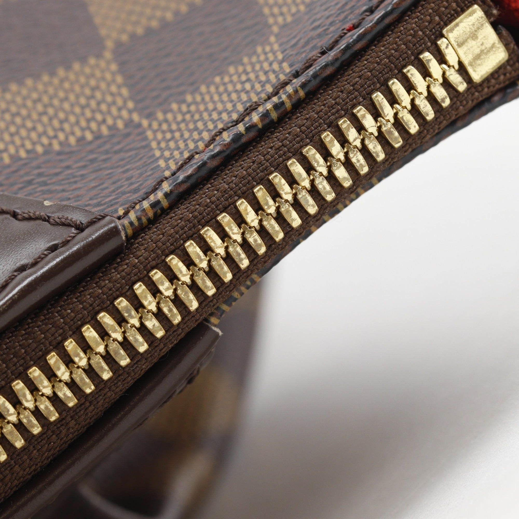 Louis Vuitton Damier Brown Damier Canvas Tote Bag (Pre-Owned)