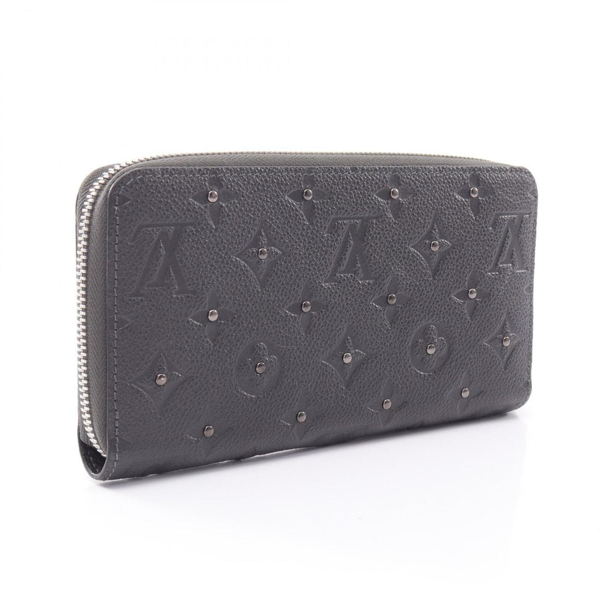 Louis Vuitton Gray Platine Monogram Empreinte Long Wallet (Bi-Fold) (Pre-Owned)