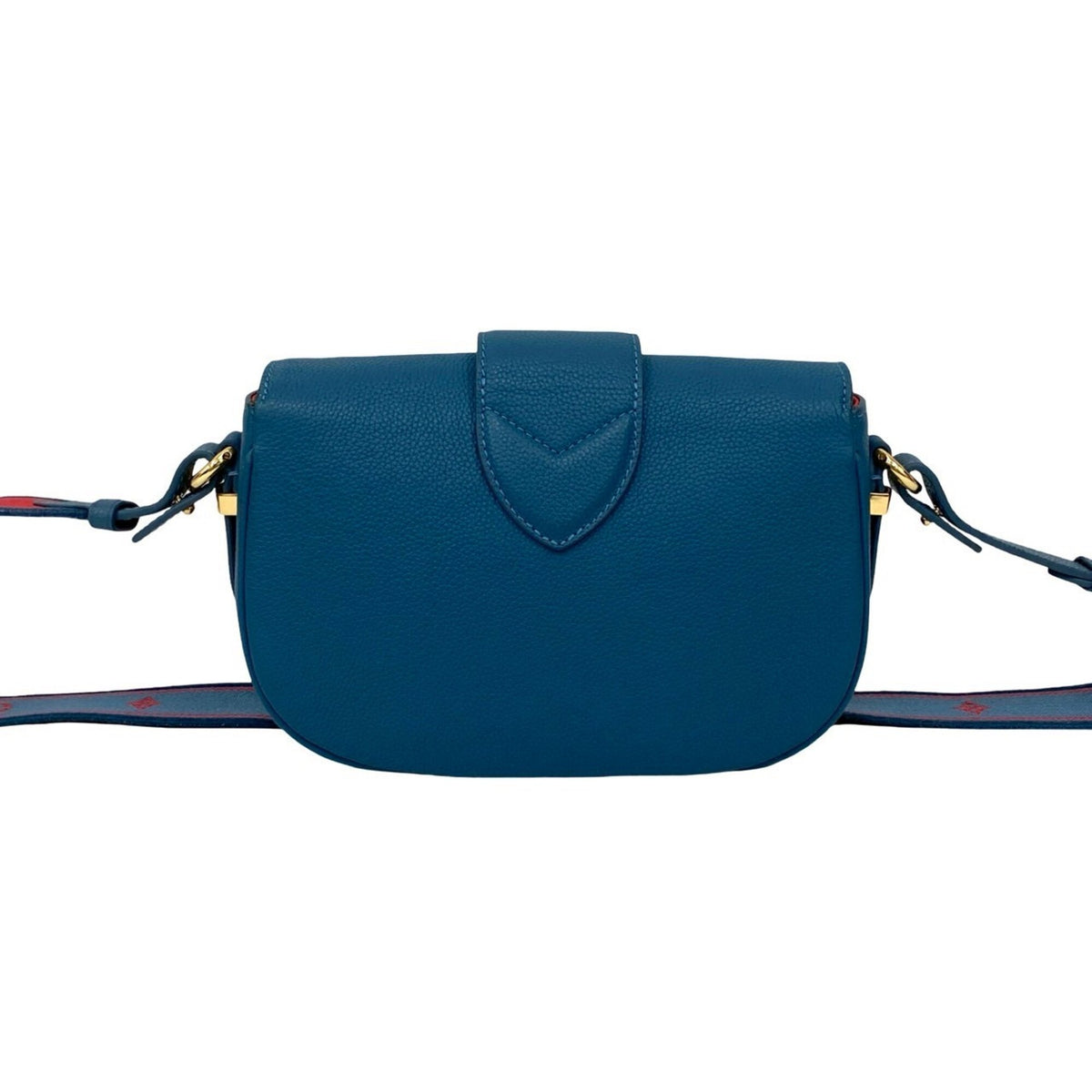 Louis Vuitton Blue Leather Pochette Shoulder Bag (Pre-Owned)