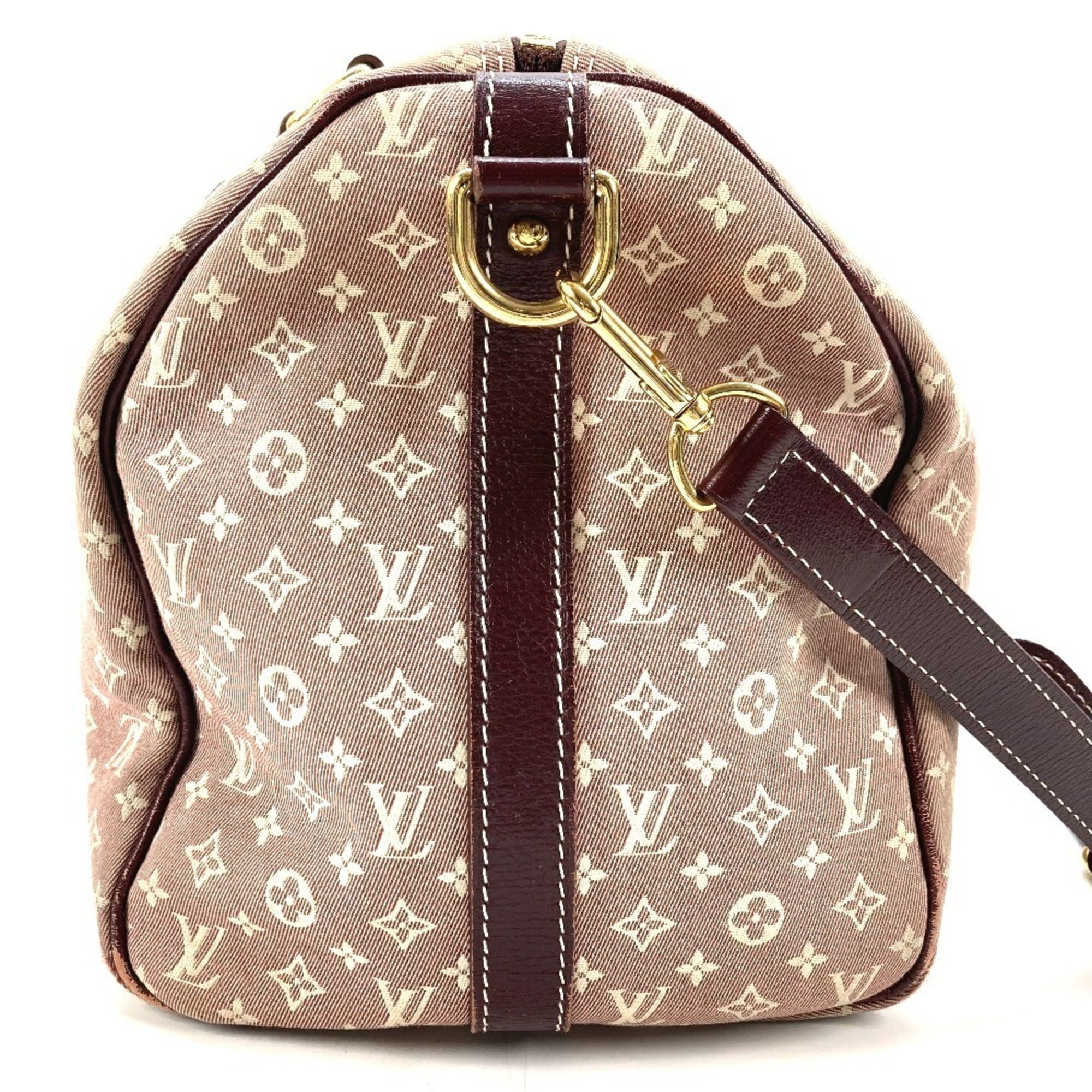 Louis Vuitton Monogram Idylle Brown Sepia Monogram Idylle Boston Bag Shoulder Bag (Pre-Owned)