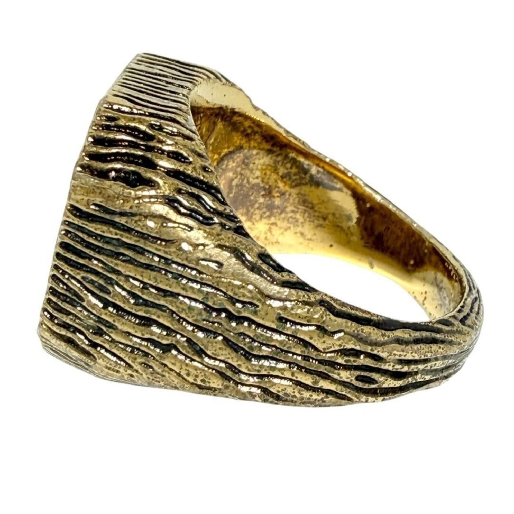 Louis Vuitton Metal Band Ring (Pre-Owned)