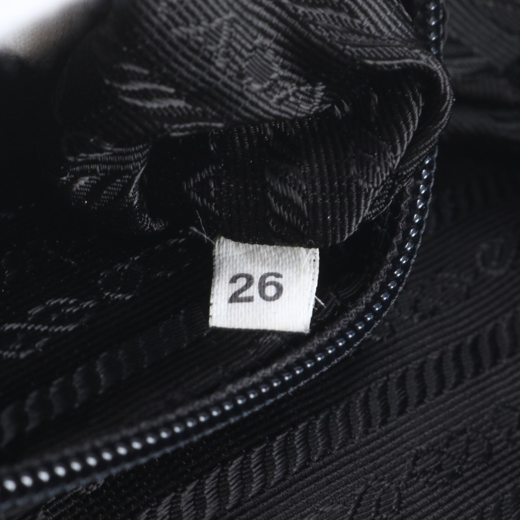 Prada Black Nylon Leather Shoulder Bag (Pre-Owned)