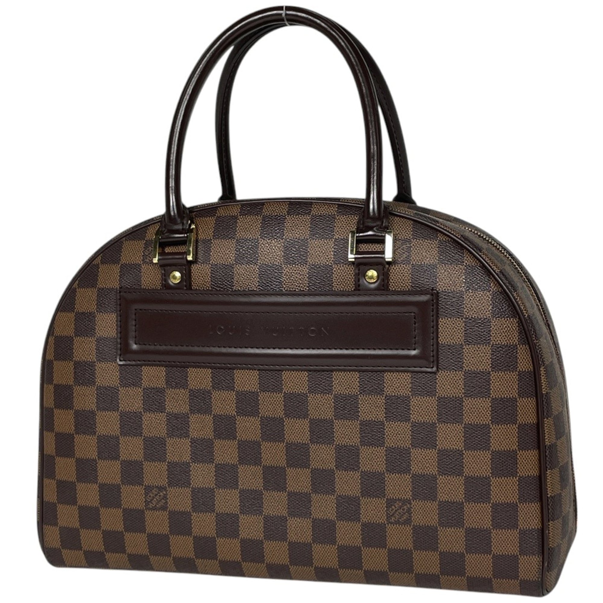 Louis Vuitton Damier Brown Damier Canvas Boston Bag Handbag (Pre-Owned)
