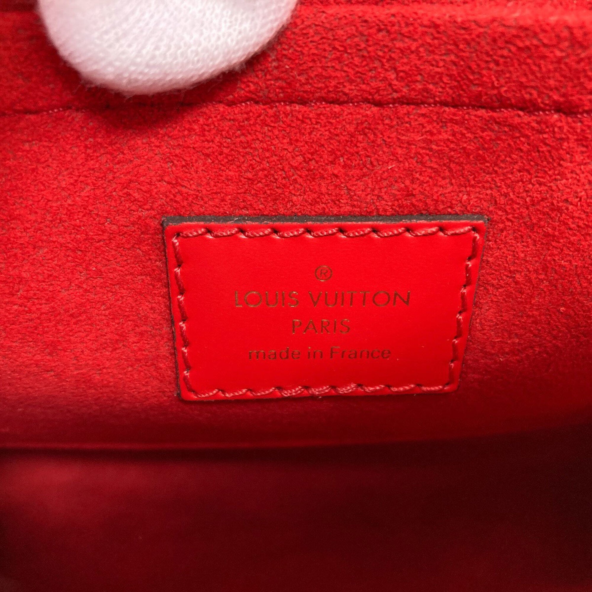 Louis Vuitton Red Color Epi Leather Handbag (Pre-Owned)