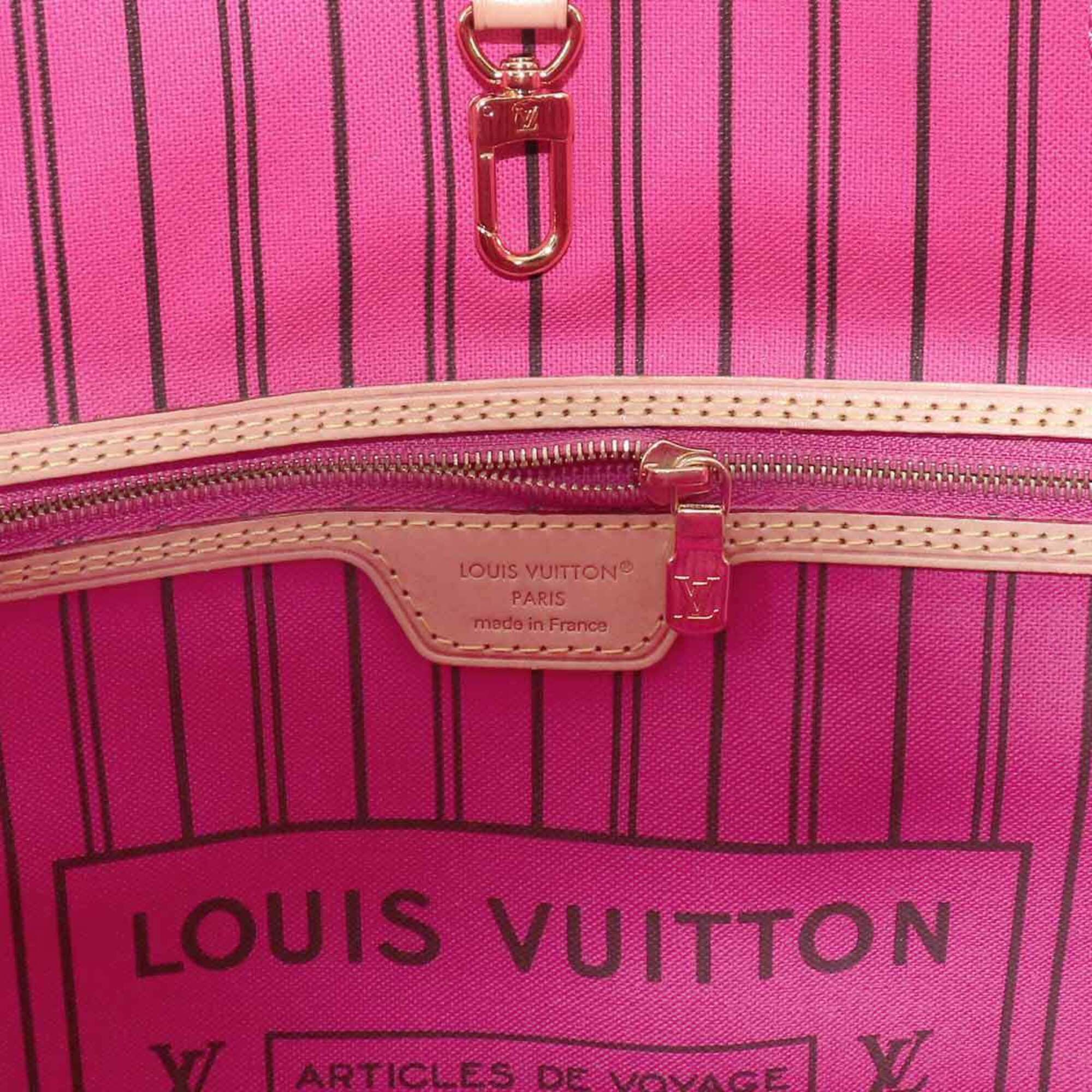 Louis Vuitton Monogram Pink Monogram Handbag Tote Bag (Pre-Owned)
