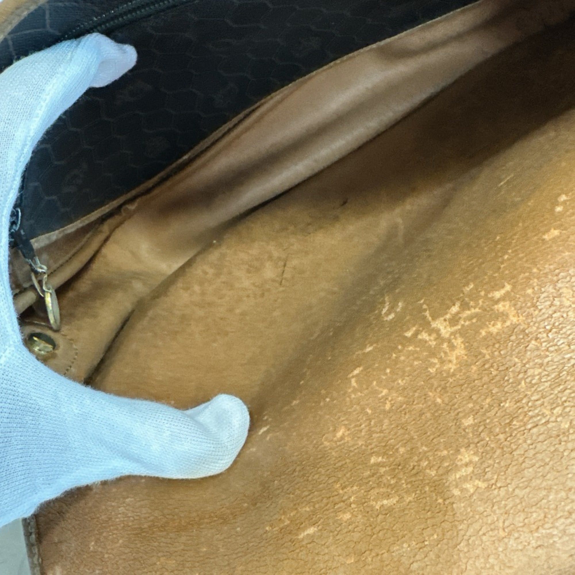 Christian Dior Brown Pvc Pochette Shoulder Bag (Pre-Owned)