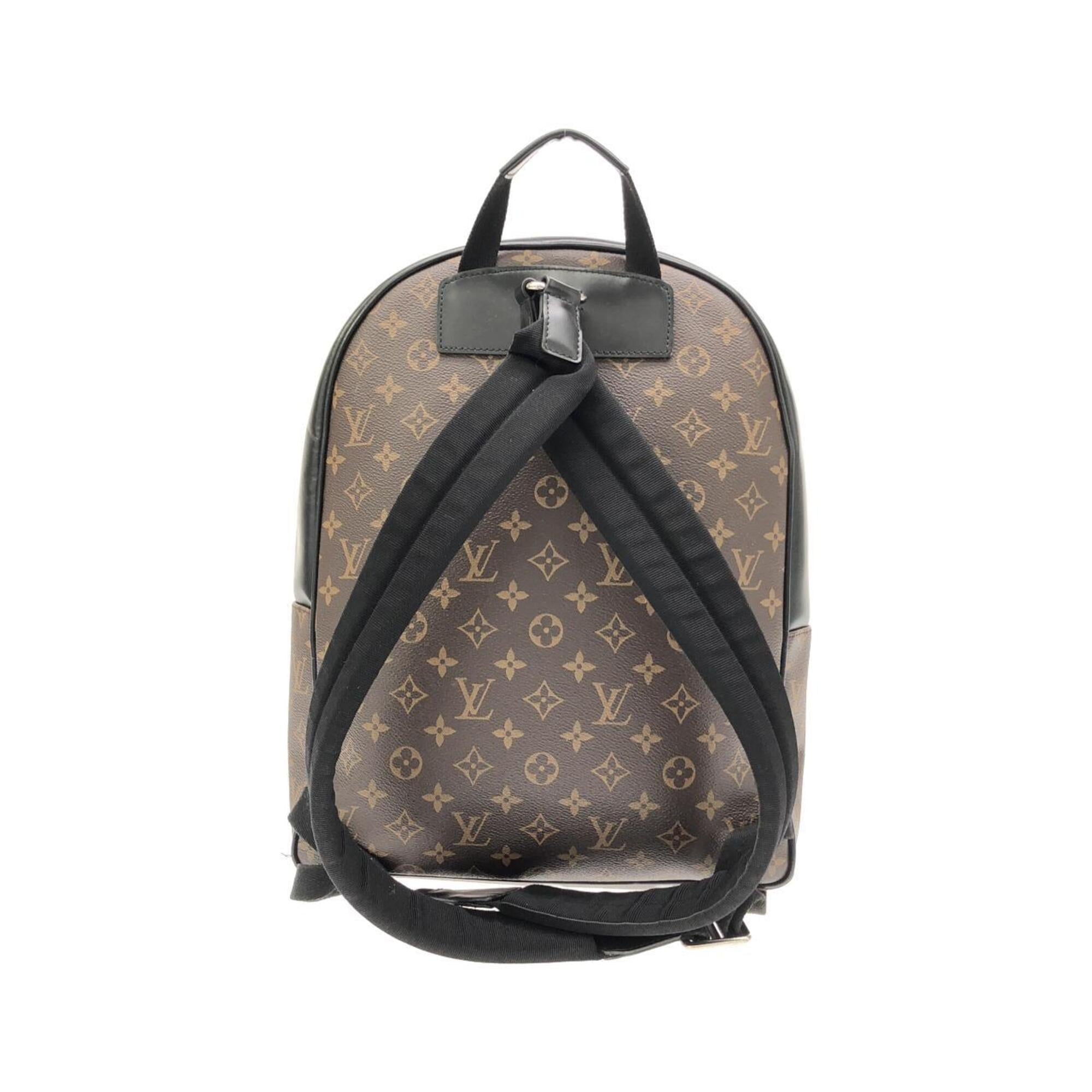 Louis Vuitton Brown Coated Canvas Backpack (Pre-Owned)
