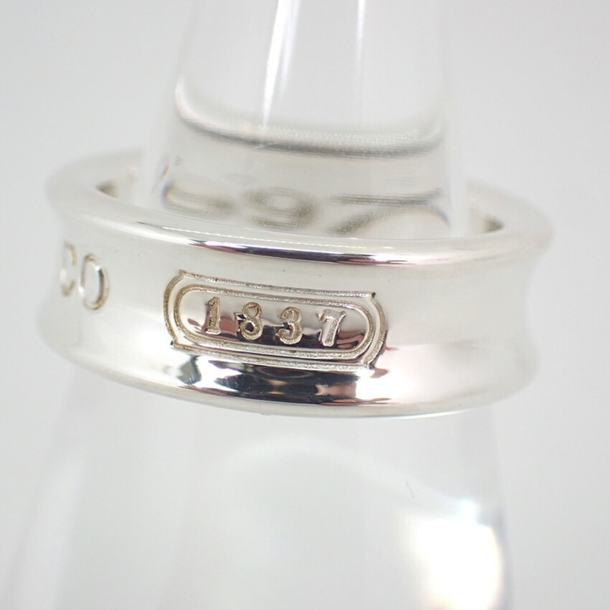 Tiffany Sterling Silver 925 Band Ring (Pre-Owned)