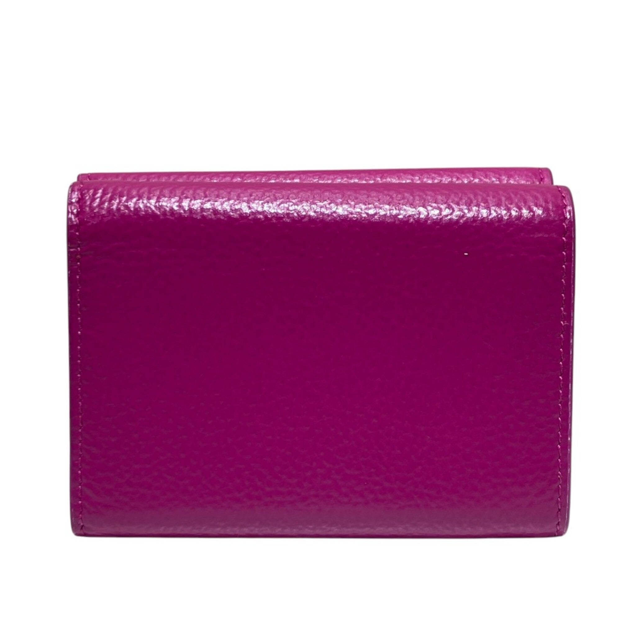 Balenciaga Pink Leather Wallet (Tri-Fold) (Pre-Owned)