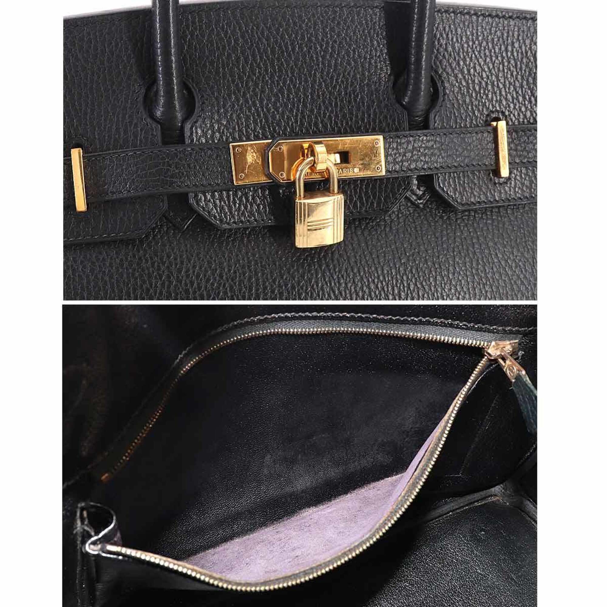 Hermes Birkin Black Ardennes Leather Handbag (Pre-Owned)