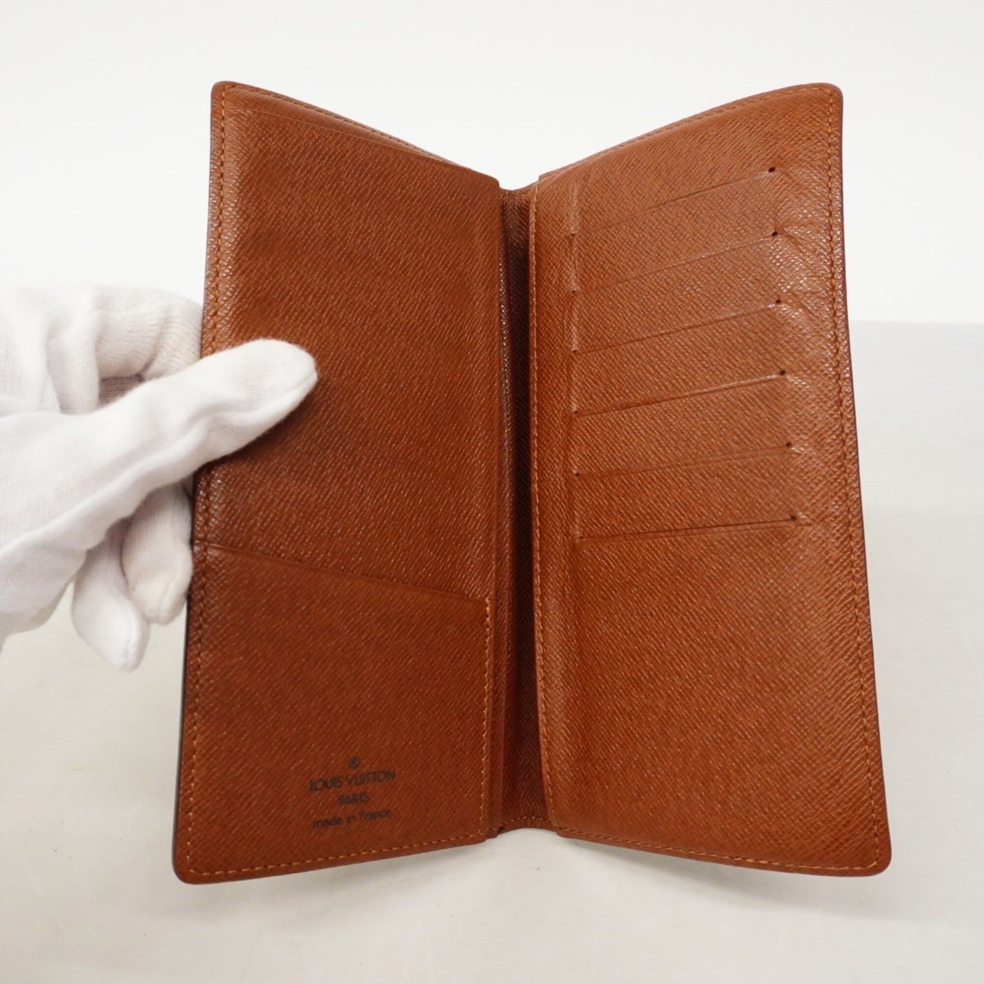 Louis Vuitton Brown Long Bill Wallet (Bi-Fold) (Pre-Owned)