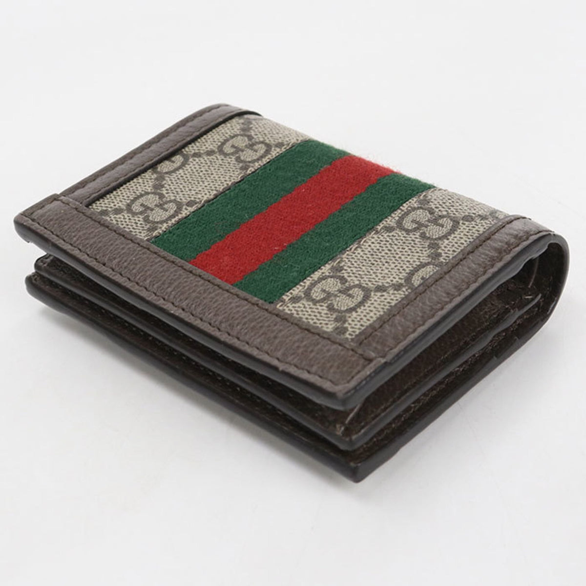 Gucci Beige Pvc Wallet (Bi-Fold) (Pre-Owned)