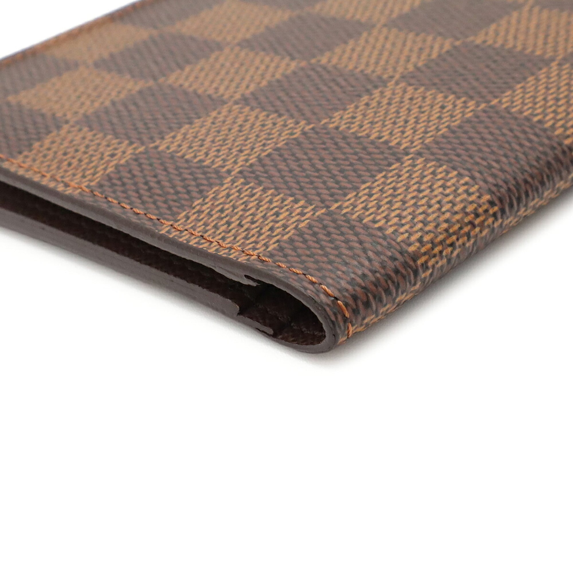Louis Vuitton Brown Pvc Coated Canvas Long Bill Wallet (Bi-Fold) (Pre-Owned)