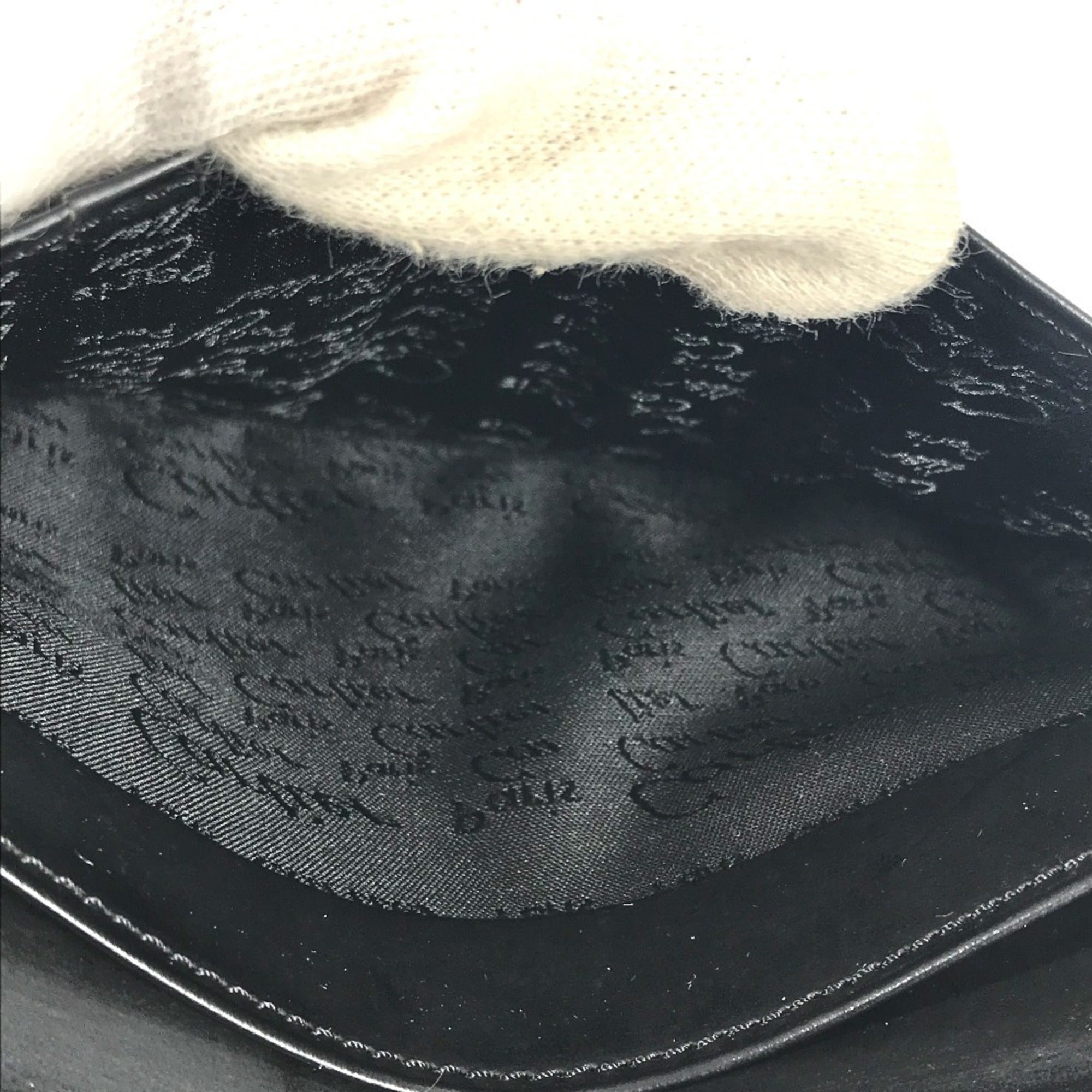 Cartier Black Leather Long Wallet (Bi-Fold) (Pre-Owned)