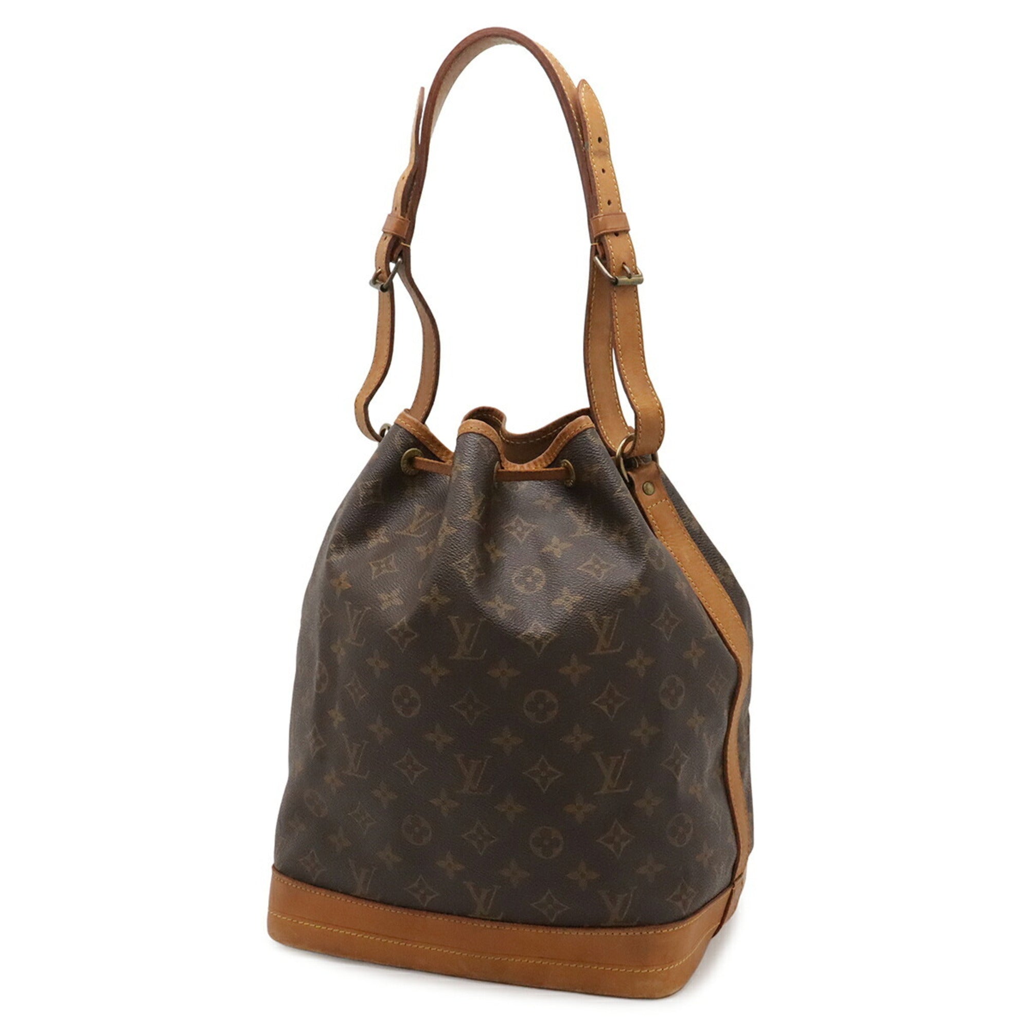 Louis Vuitton Brown Monogram Canvas Pvc Coated Canvas Shoulder Bag (Pre-Owned)