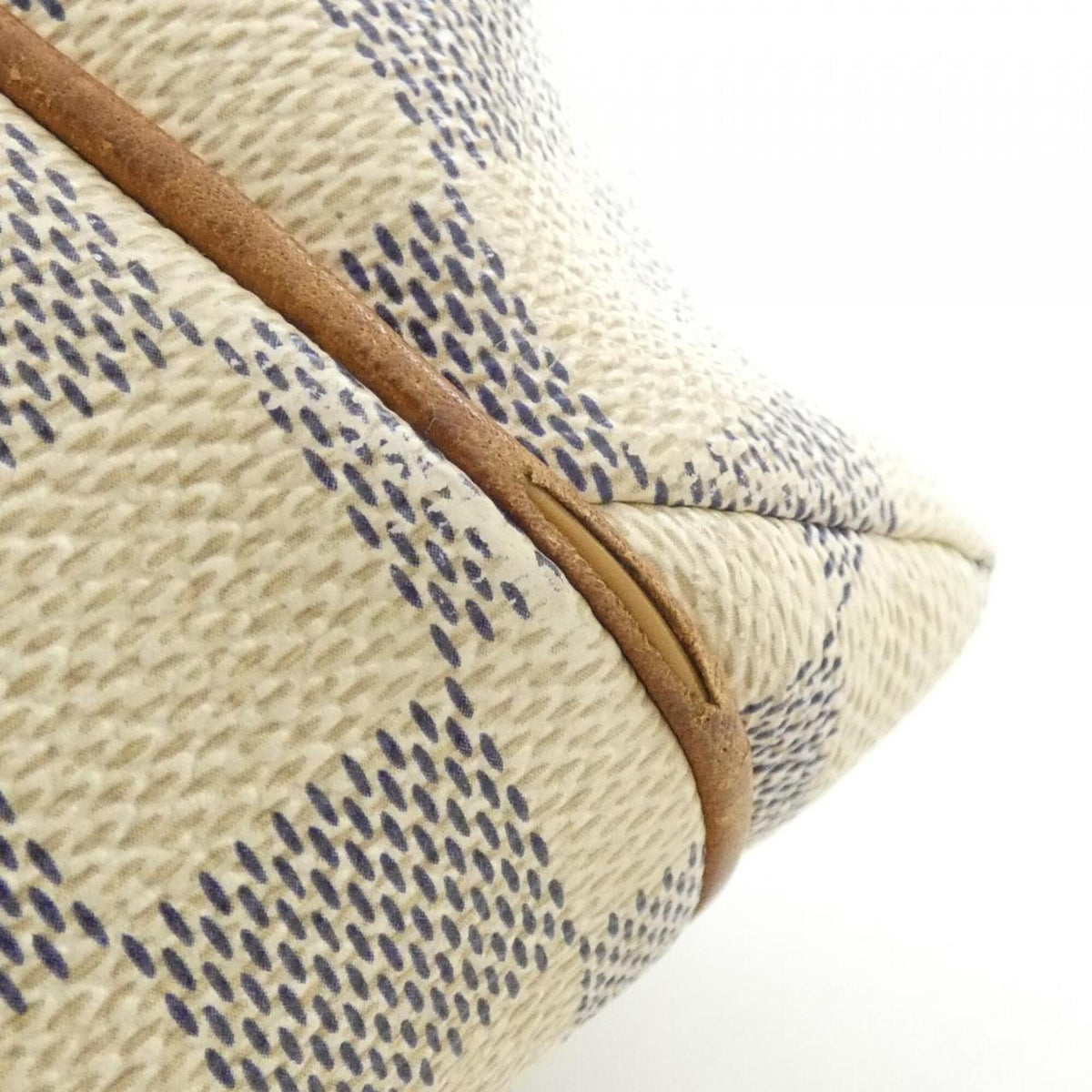 Louis Vuitton Azur Coated Canvas Handbag (Pre-Owned)