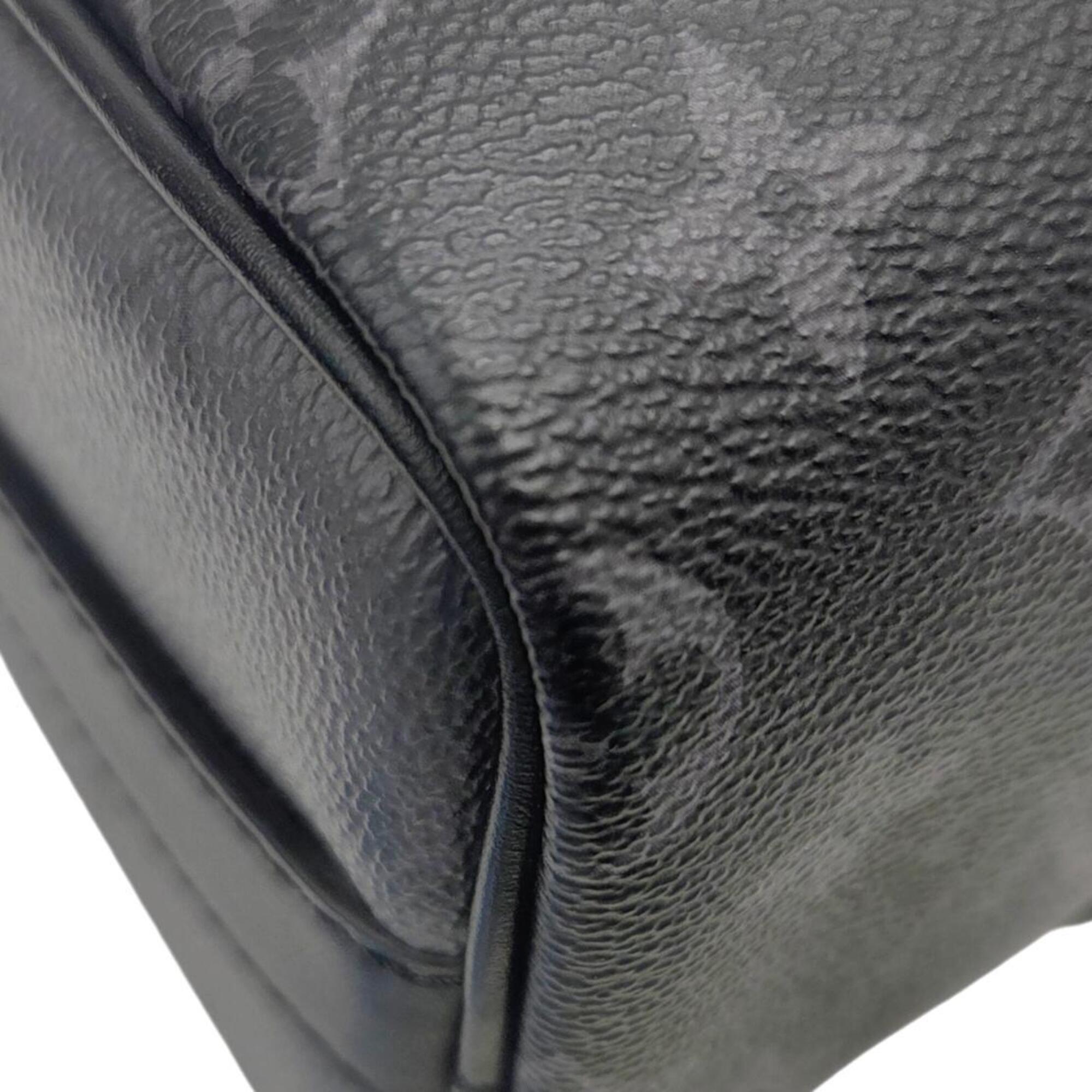 Louis Vuitton Monogram Eclipse Black Gray Monogram Eclipse Monogram Eclipse Boston Bag Shoulder Bag (Pre-Owned)
