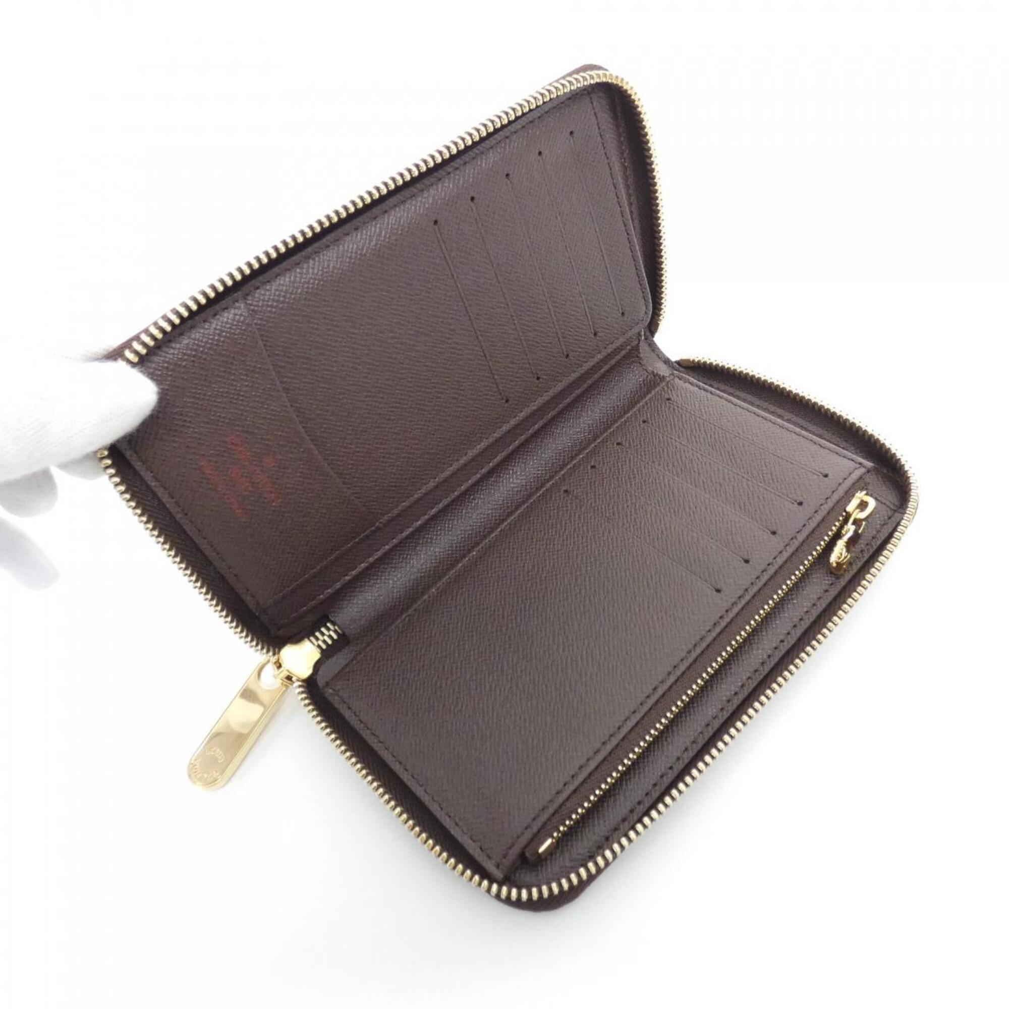 Louis Vuitton Ebene Coated Canvas Coin Purse/Coin Case (Pre-Owned)