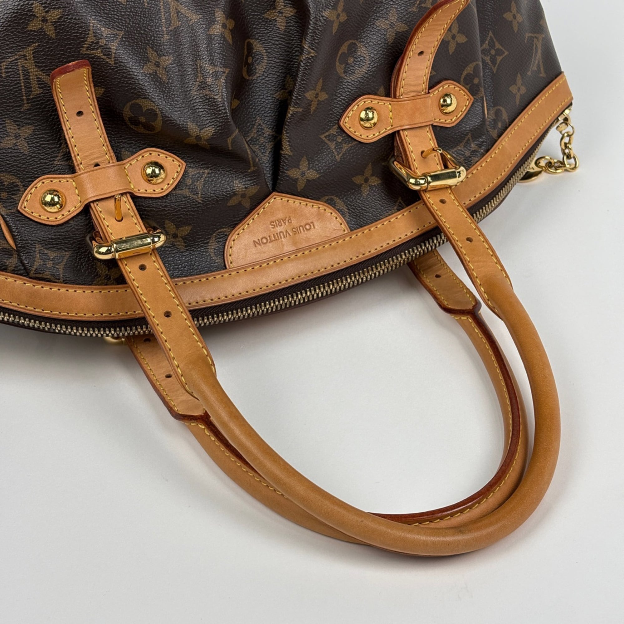 Louis Vuitton Brown Monogram Handbag (Pre-Owned)