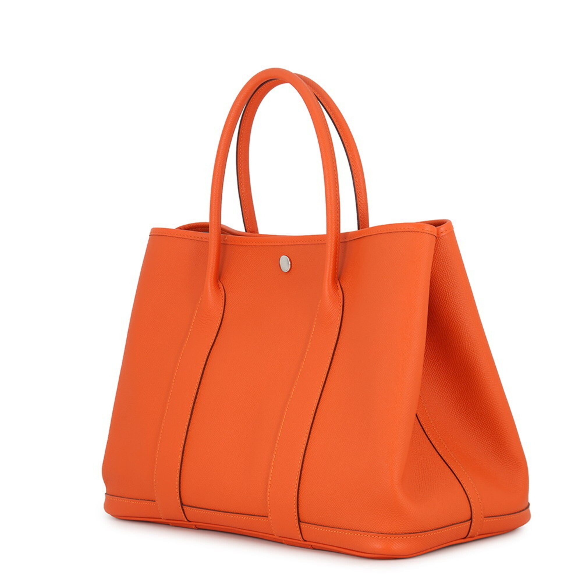 Hermes Garden Feu Epsom Leather Handbag Tote Bag (Pre-Owned)