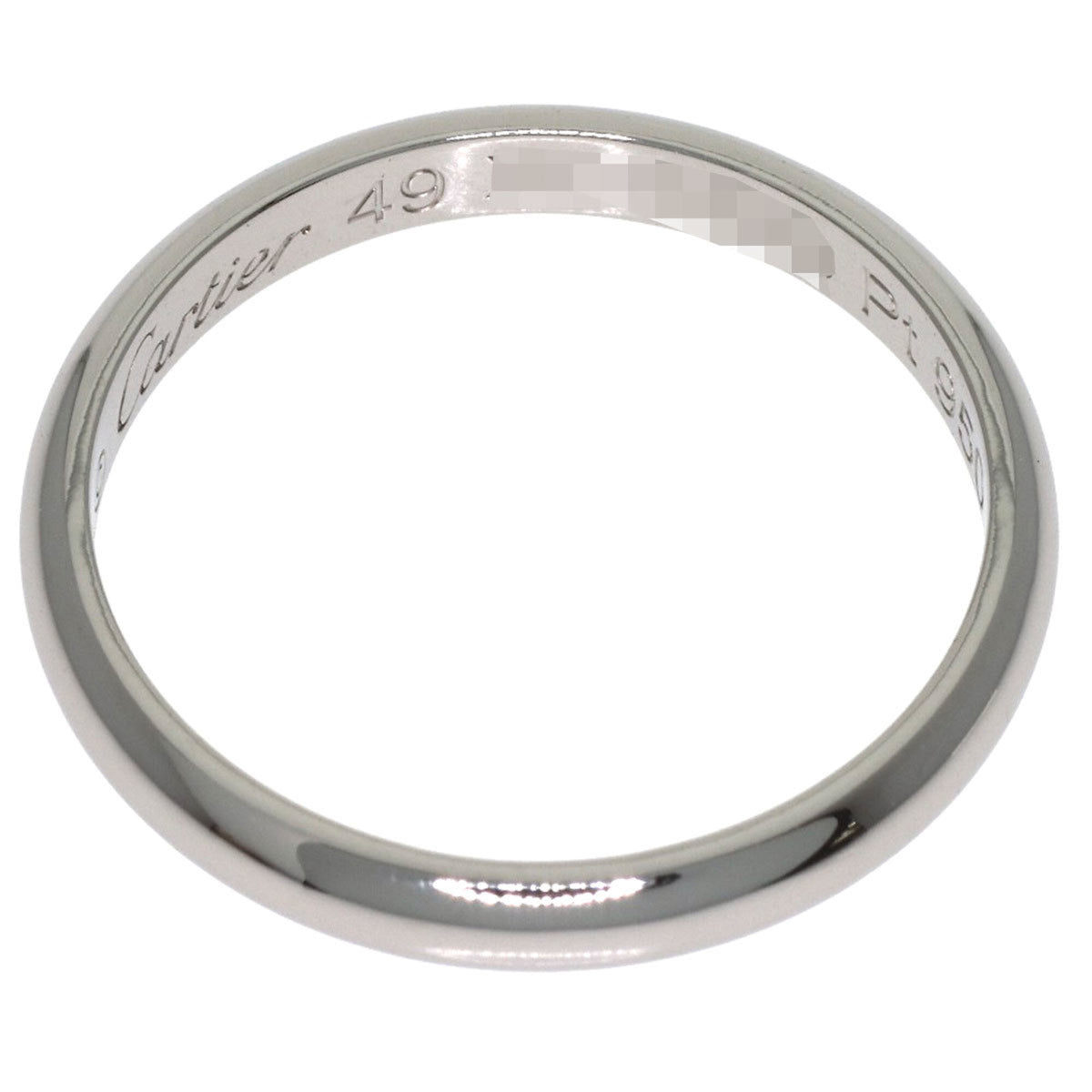 Cartier Platinum 950 Band Ring (Pre-Owned)