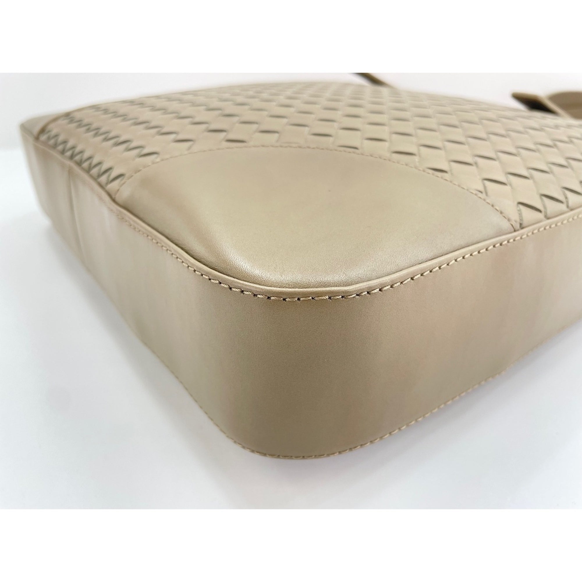 Bottega Veneta Intrecciato Brown Intrecciato Tote Bag (Pre-Owned)