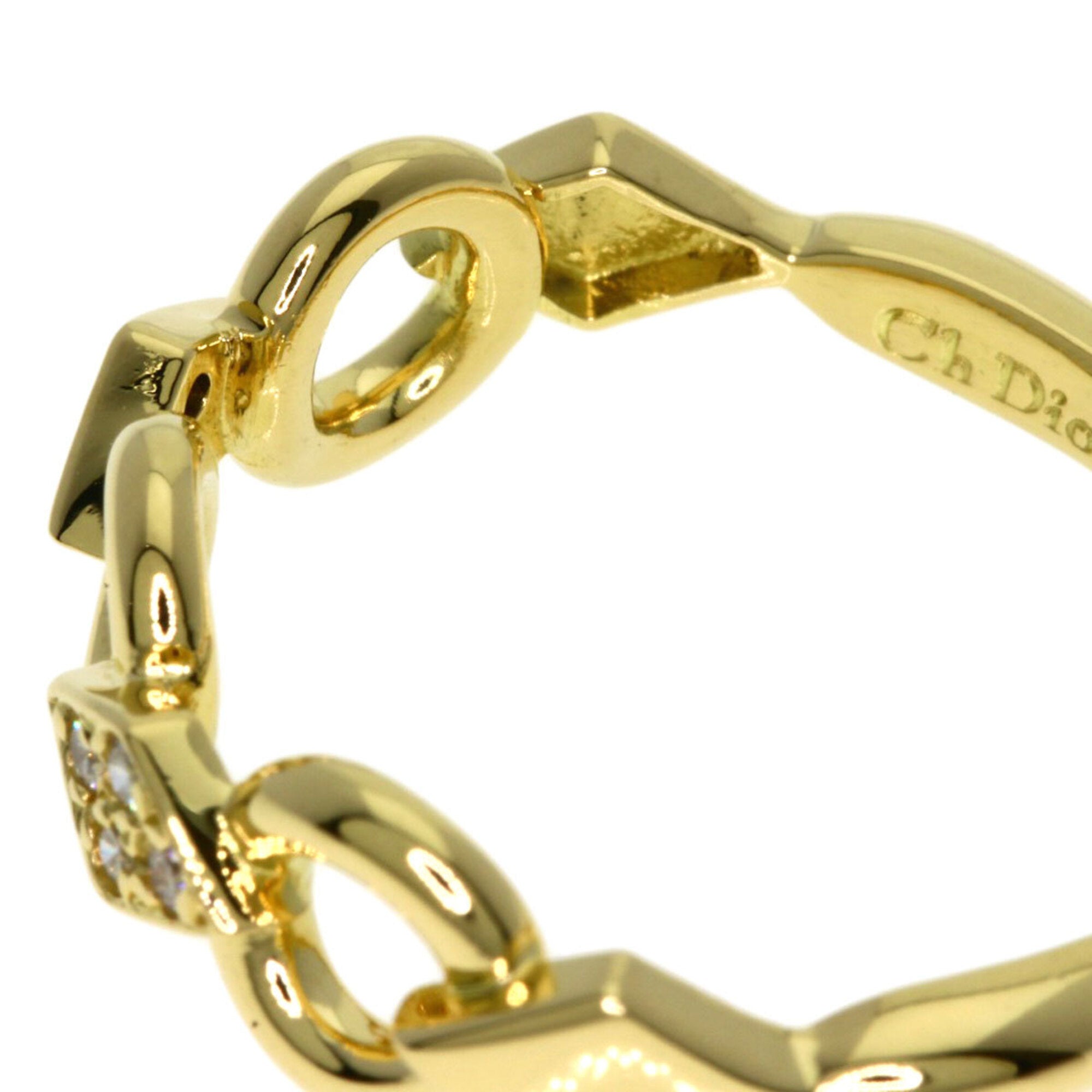 Christian Dior Yellow Gold (18K) Band Ring (Pre-Owned)