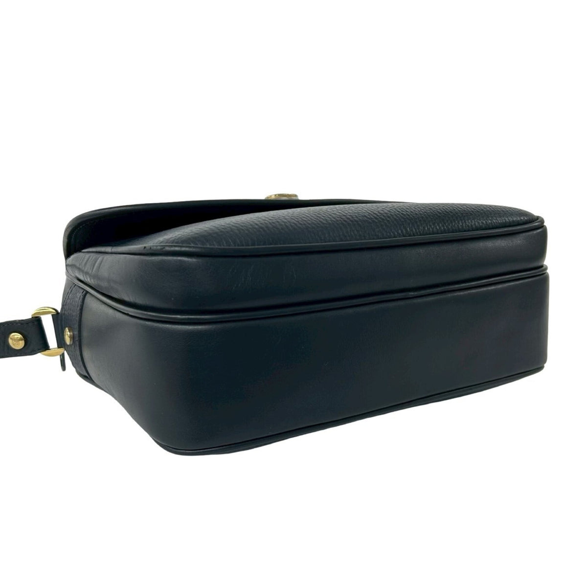 Gucci Navy Leather Pochette Shoulder Bag (Pre-Owned)