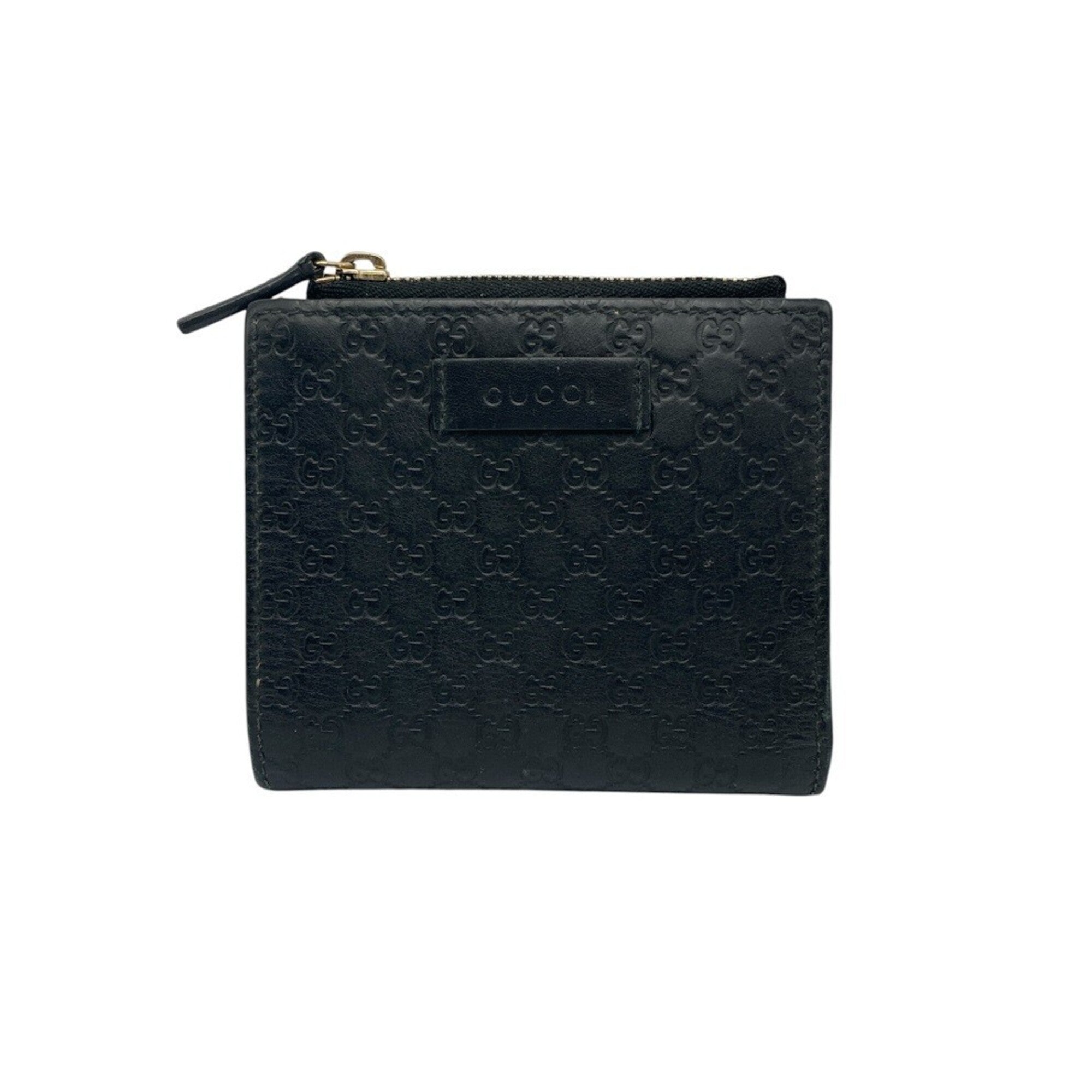 Gucci Black Leather Wallet (Bi-Fold) (Pre-Owned)
