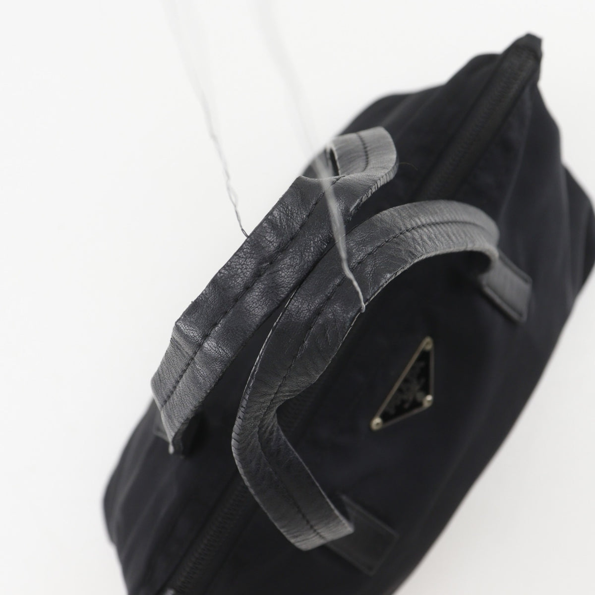 Prada Black Nylon Handbag (Pre-Owned)