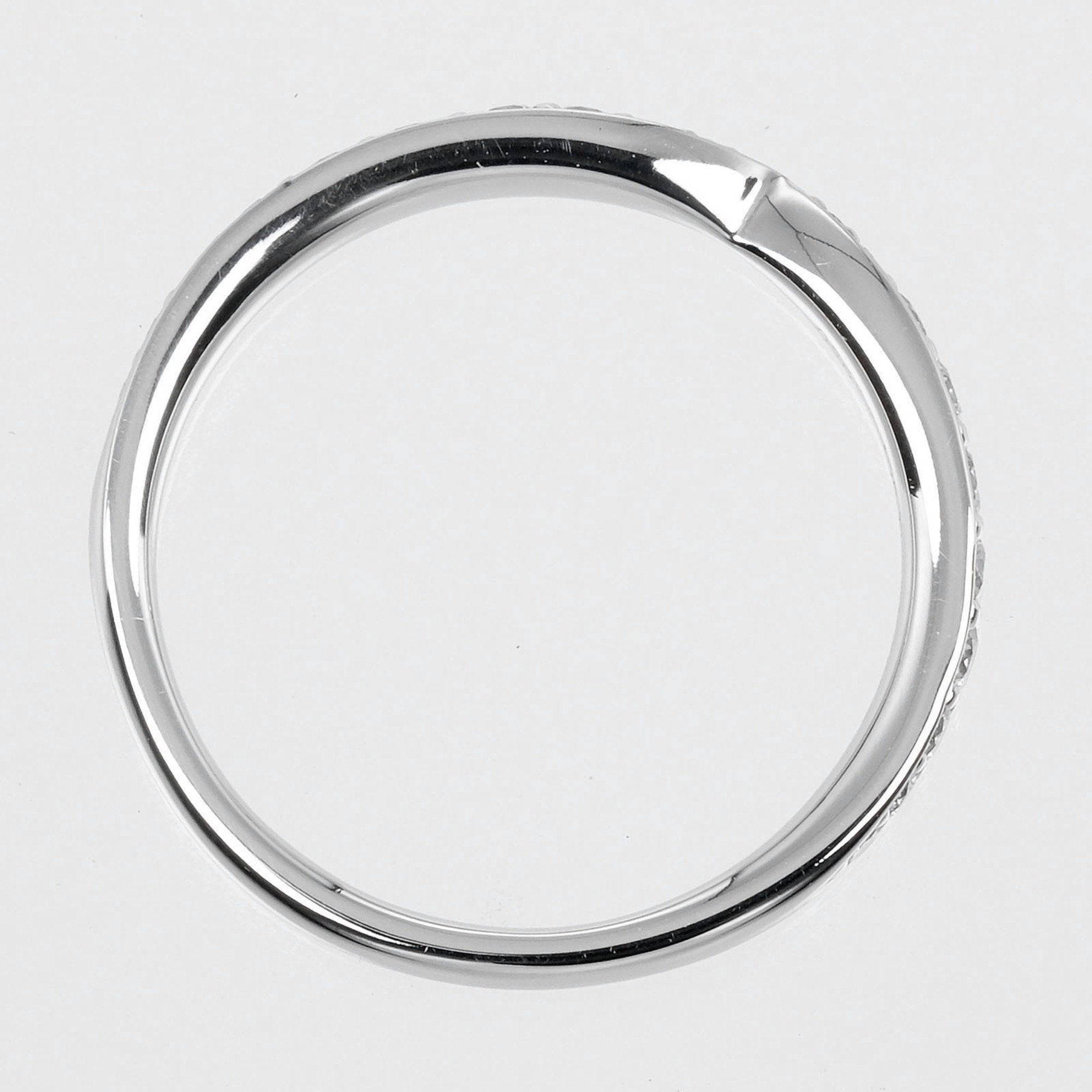 Tiffany Platinum Platinum 950 Band Ring (Pre-Owned)