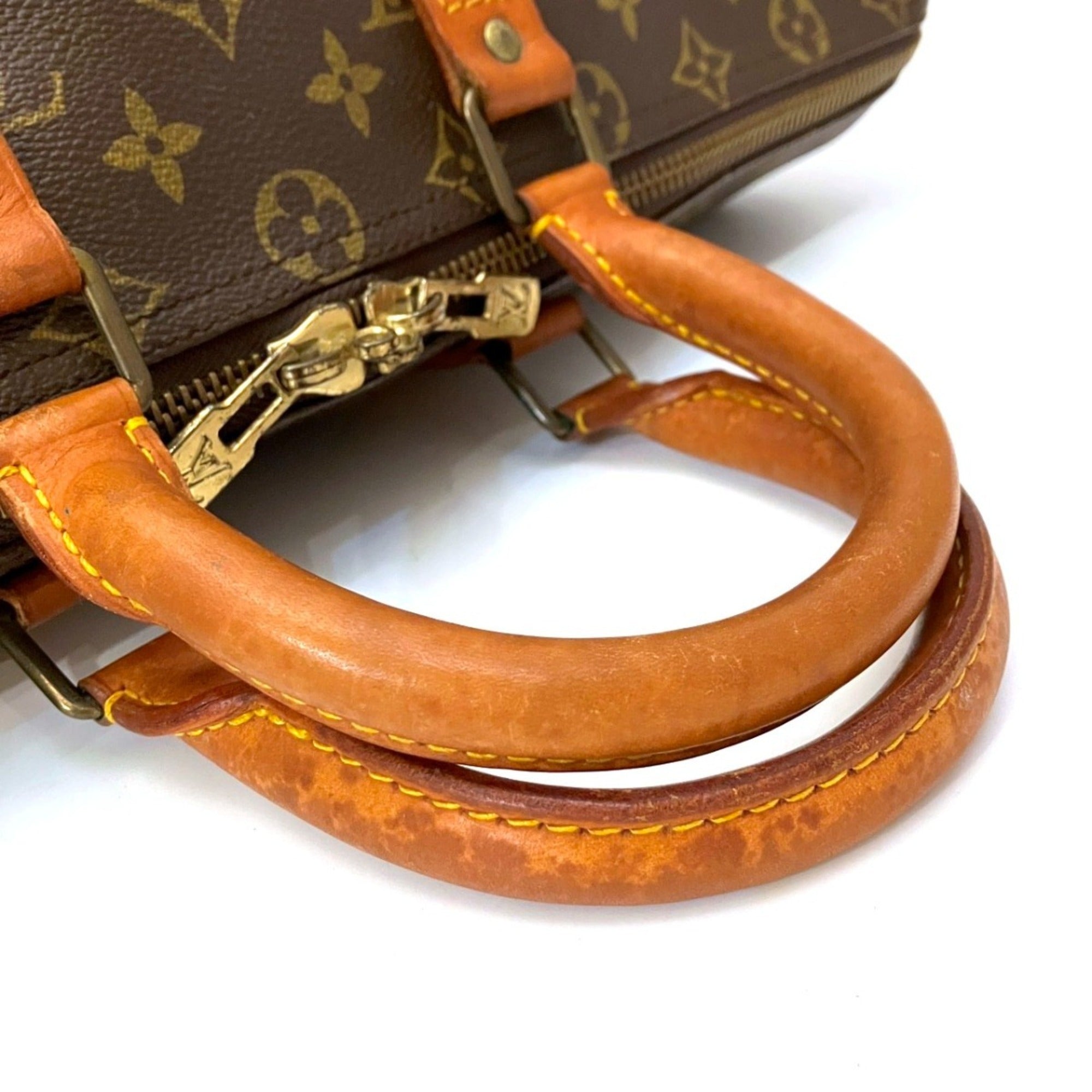 Louis Vuitton Brown Monogram Boston Bag (Pre-Owned)