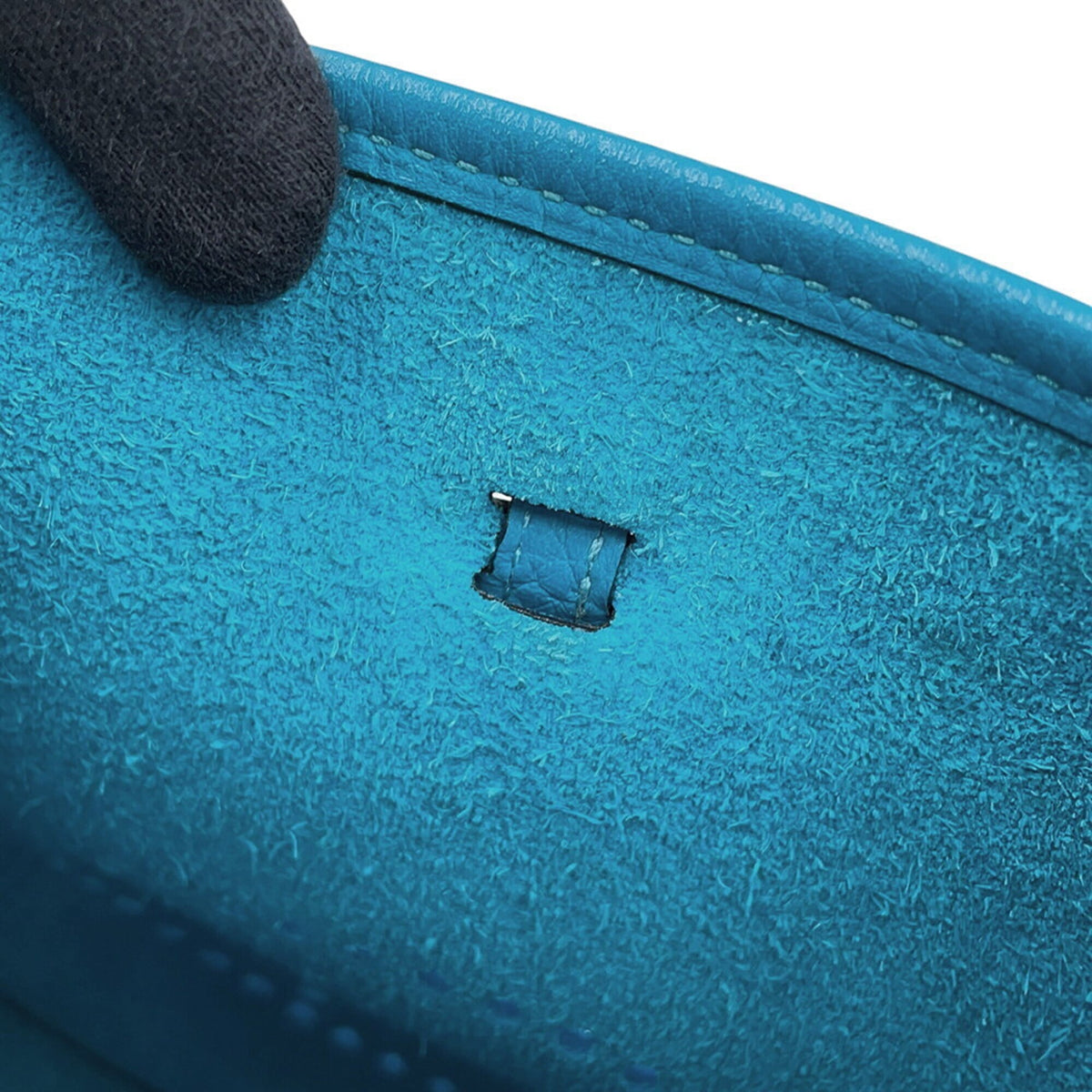 Hermes Evelyne Cobalt Taurillon Clemence Leather Shoulder Bag (Pre-Owned)