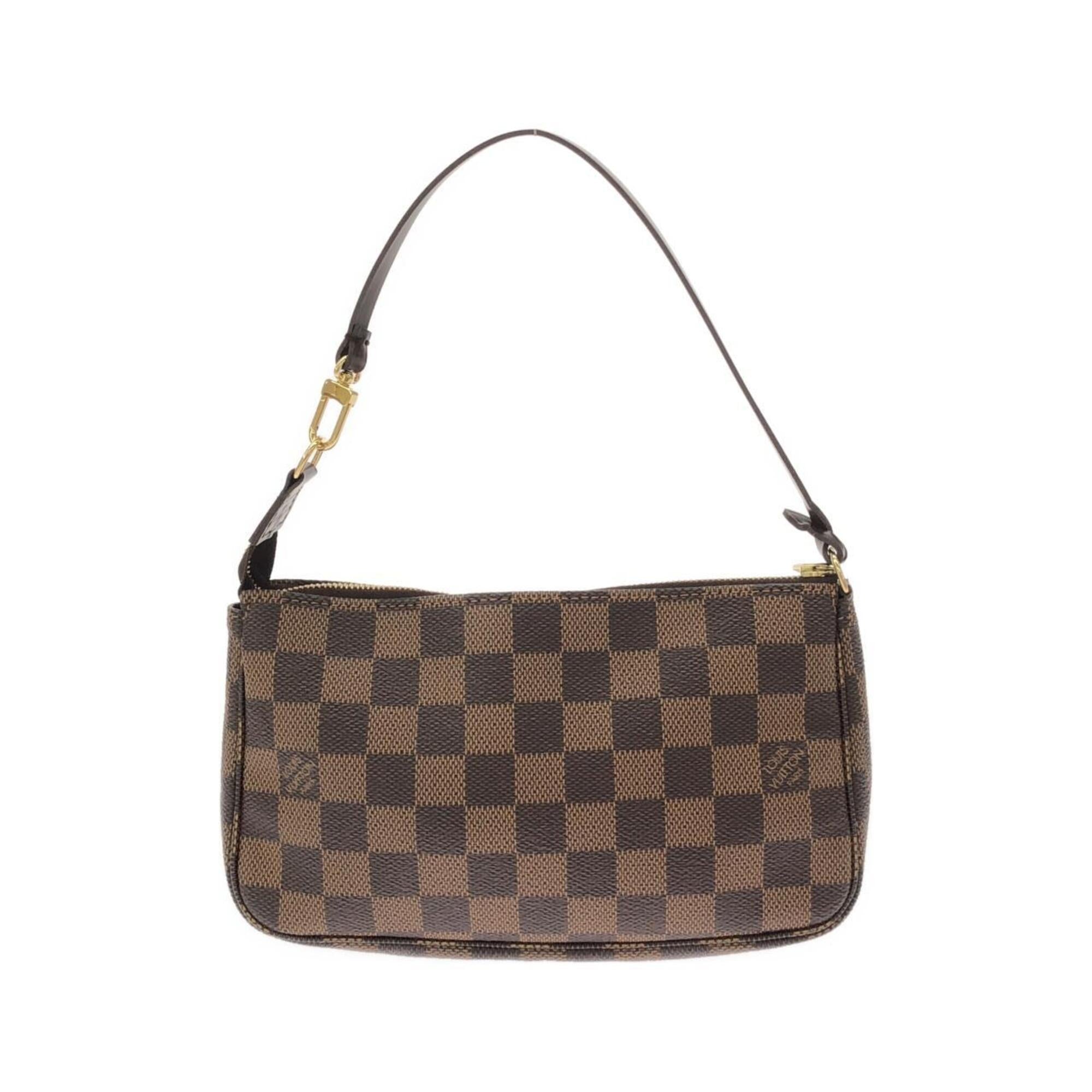 Louis Vuitton Damier Ebene Coated Canvas Pochette (Pre-Owned)