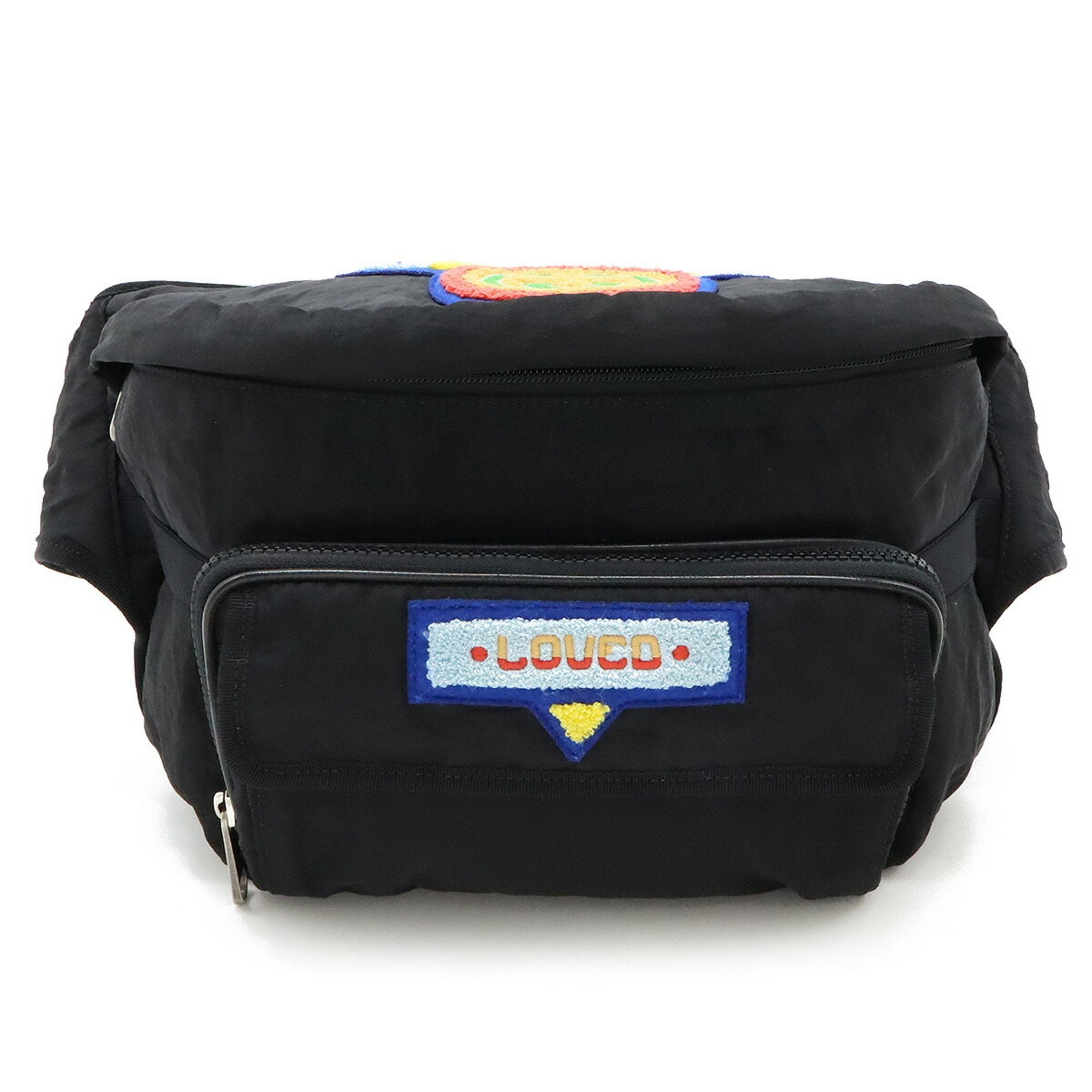 Gucci Black Nylon Backpack Fanny Pack (Pre-Owned)