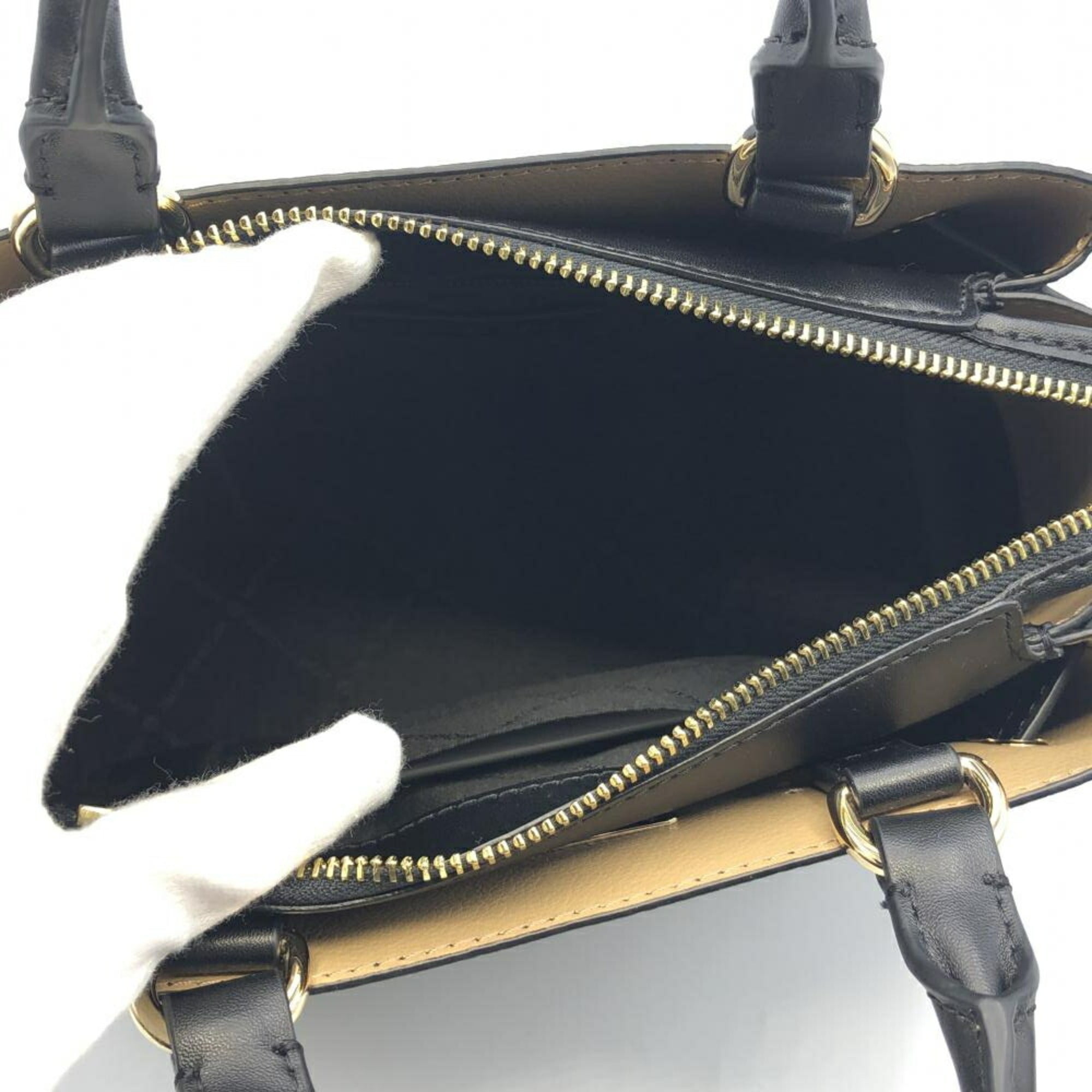 Michael Kors Black Blue Shoulder Bag (Pre-Owned)