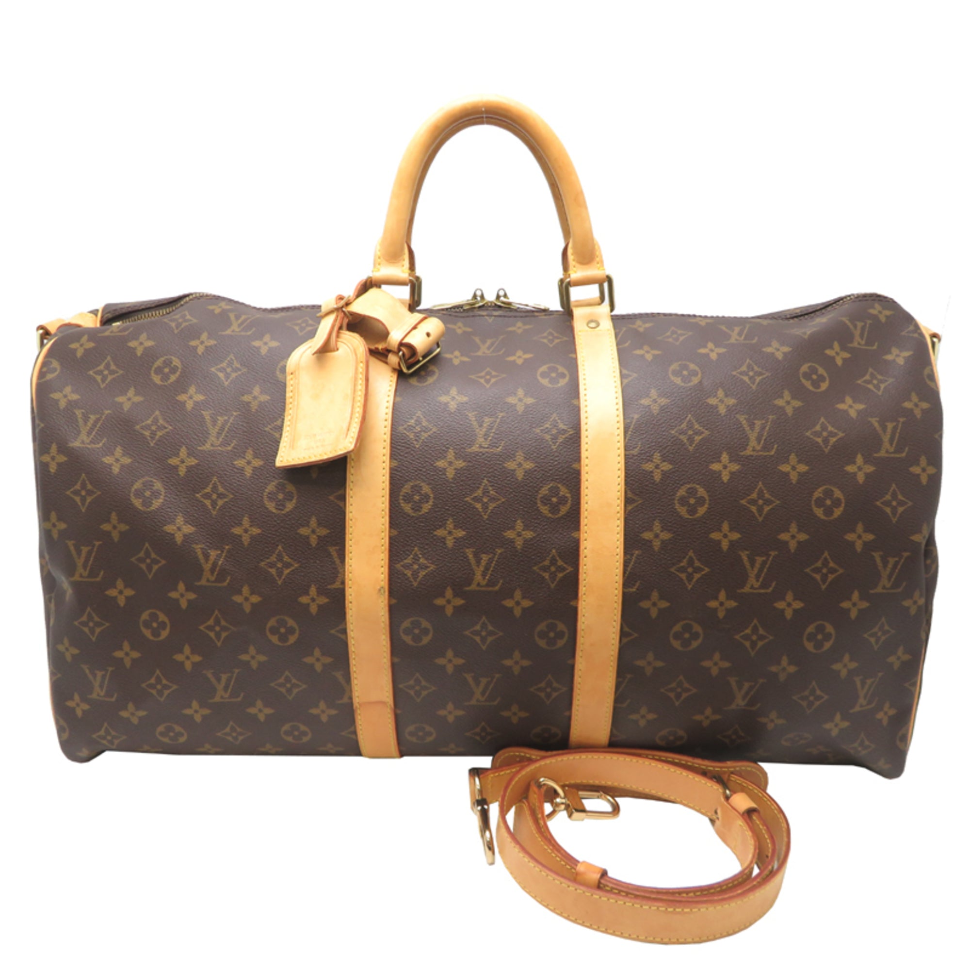 Louis Vuitton Brown Monogram Boston Bag (Pre-Owned)